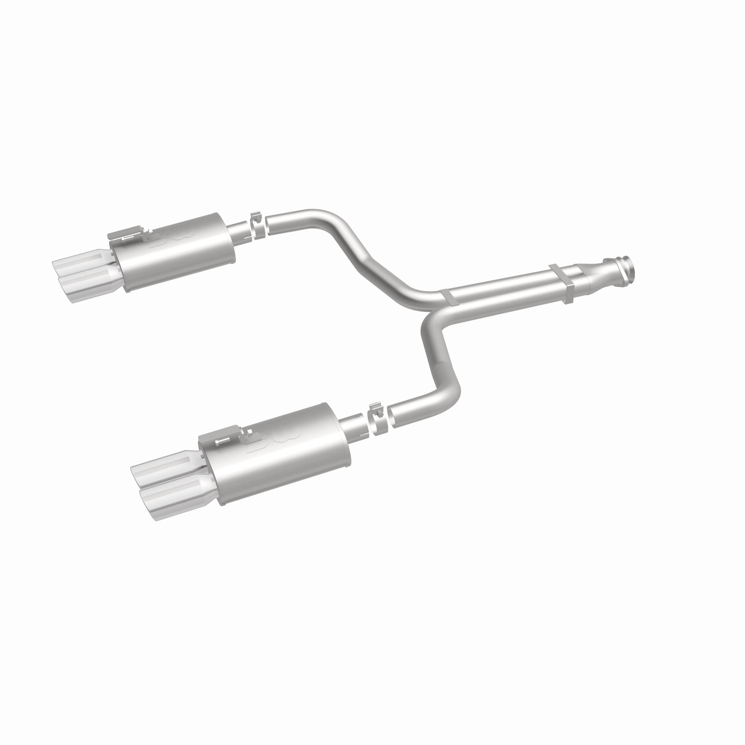 MagnaFlow Exhaust Products 15658 - Street Series Polished Cat-Back System 5