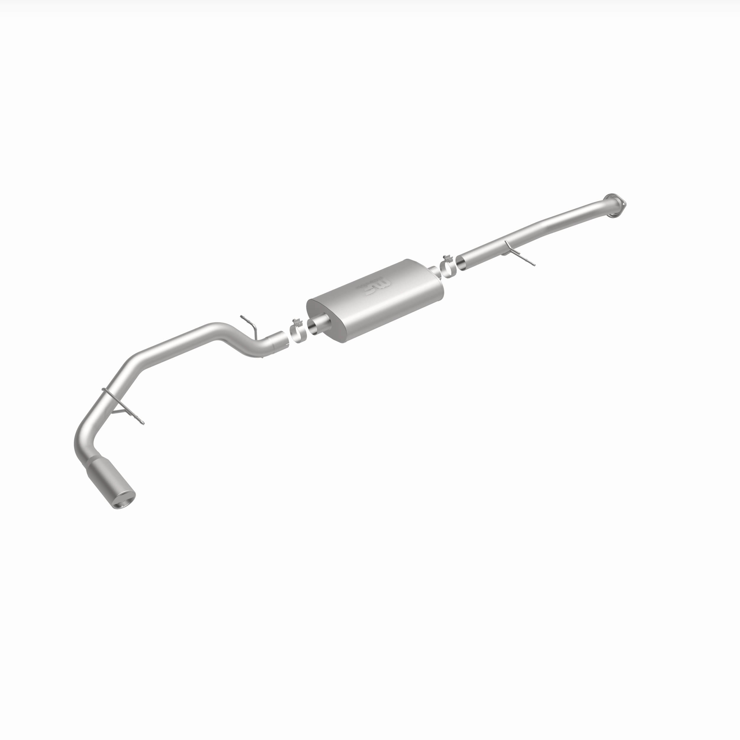 MagnaFlow Exhaust Products 15665 - Street Series Polished Cat-Back System 5
