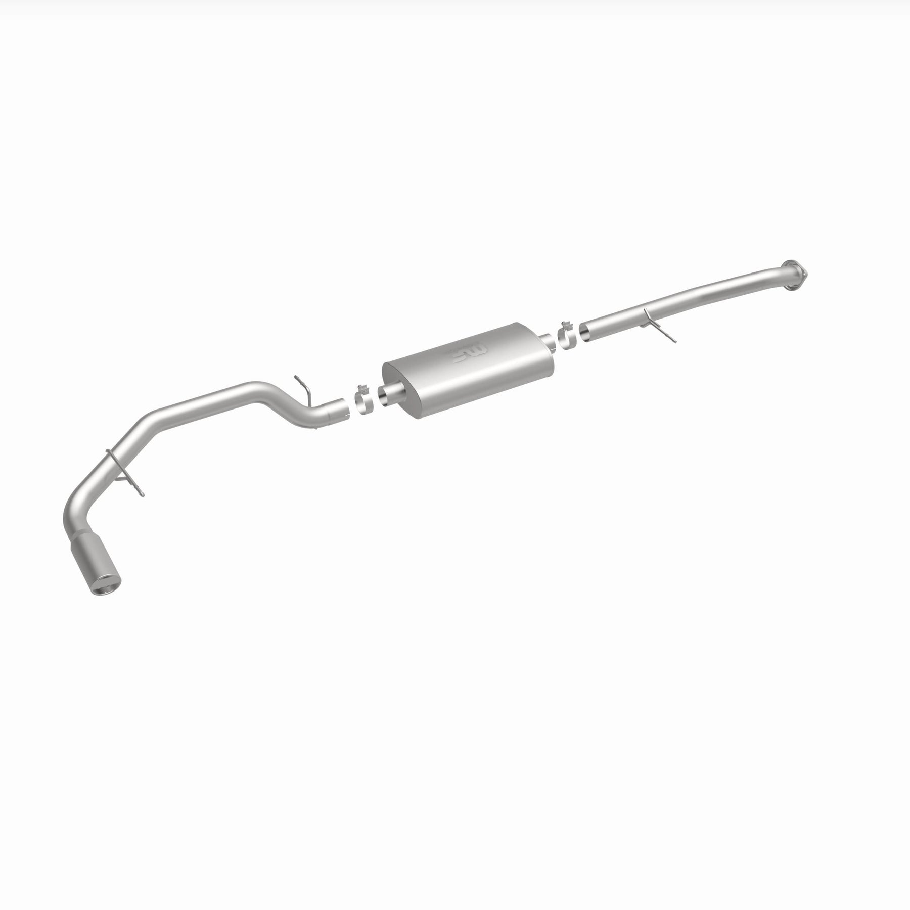 MagnaFlow Exhaust Products 15665 - Street Series Polished Cat-Back System