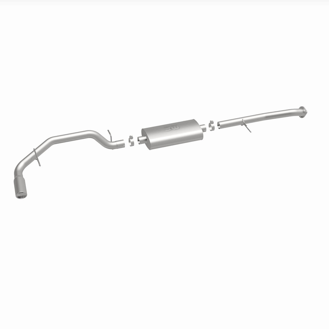 MagnaFlow Exhaust Products 15665 - Street Series Polished Cat-Back System