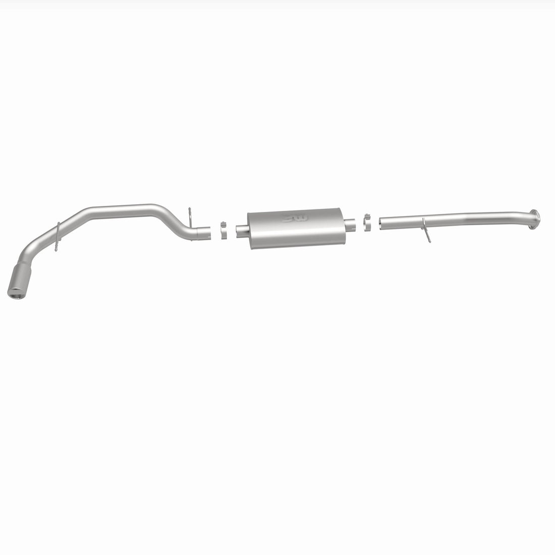 MagnaFlow Exhaust Products 15665 - Street Series Polished Cat-Back System