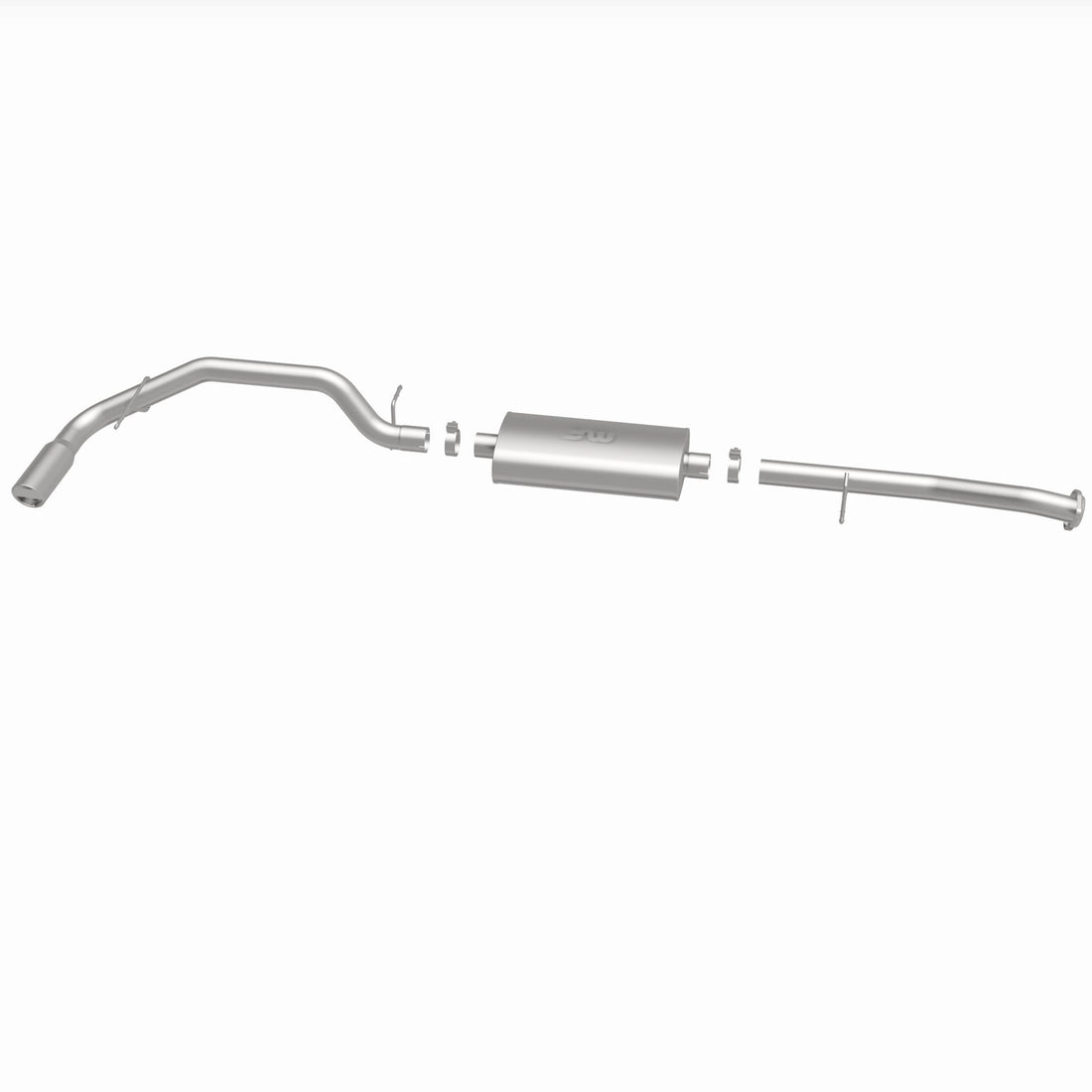 MagnaFlow Exhaust Products 15665 - Street Series Polished Cat-Back System