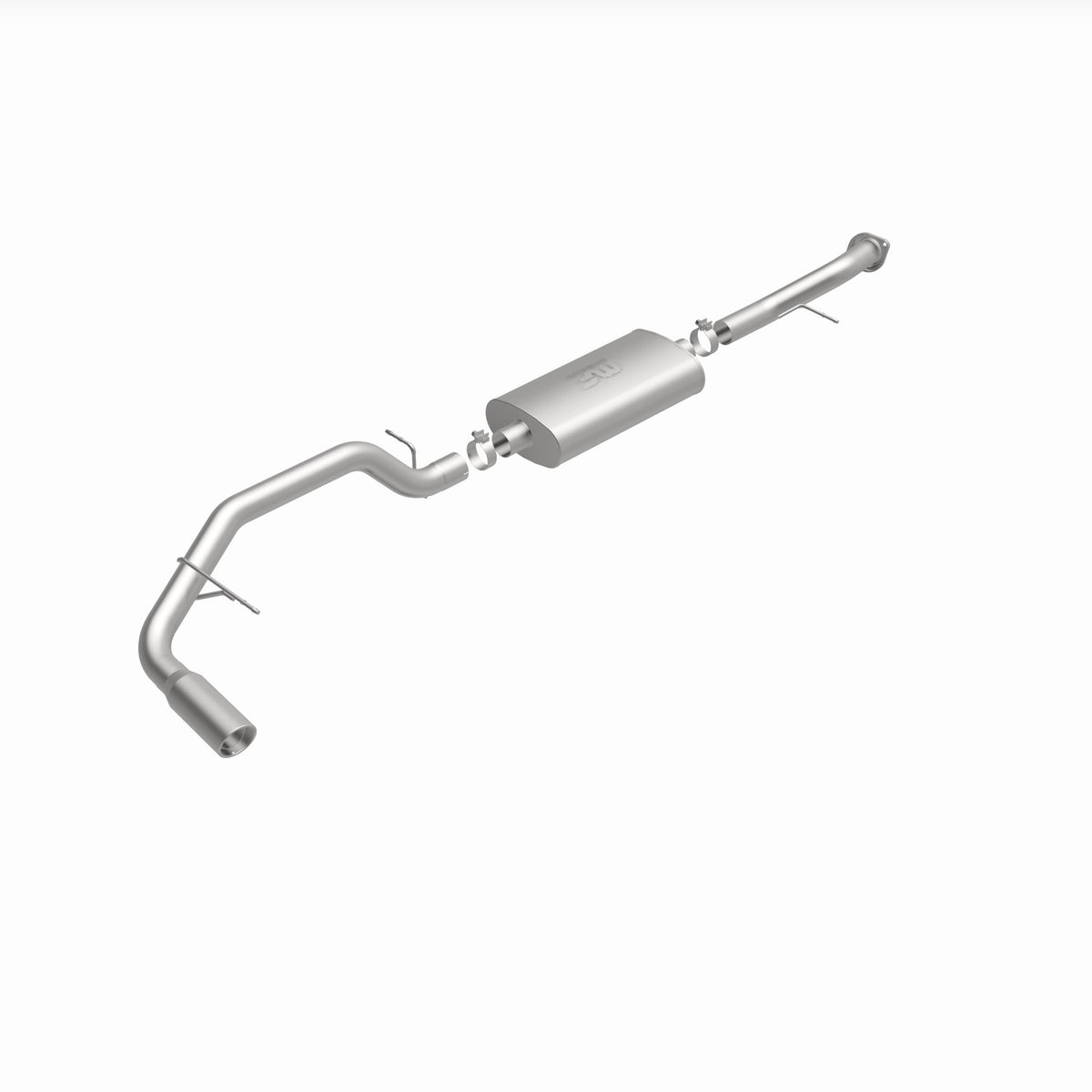 MagnaFlow Exhaust Products 15666 - Street Series Polished Cat-Back System 2