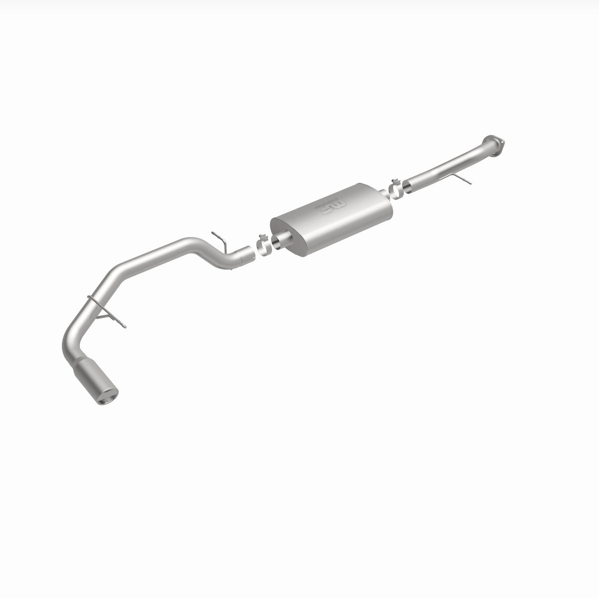 MagnaFlow Exhaust Products 15666 - Street Series Polished Cat-Back System 3