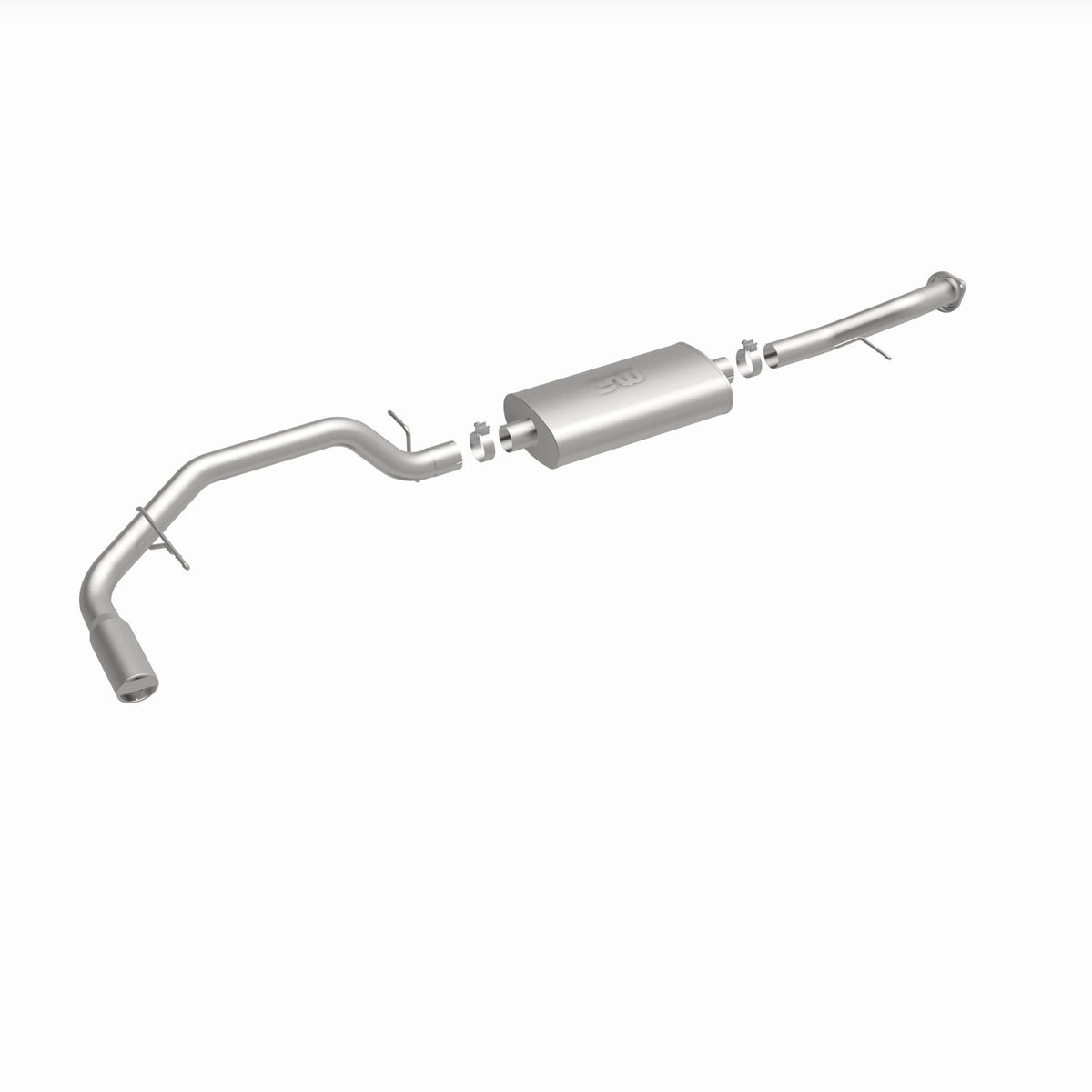 MagnaFlow Exhaust Products 15666 - Street Series Polished Cat-Back System 4