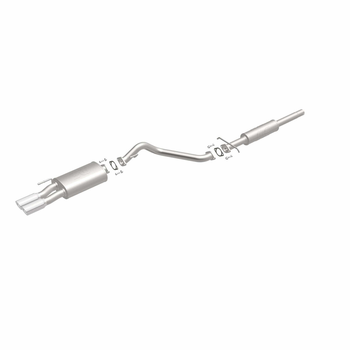 MagnaFlow Exhaust Products Exhaust MagnaFlow Exhaust Products 15670 - Touring Series Polished Cat-Back System