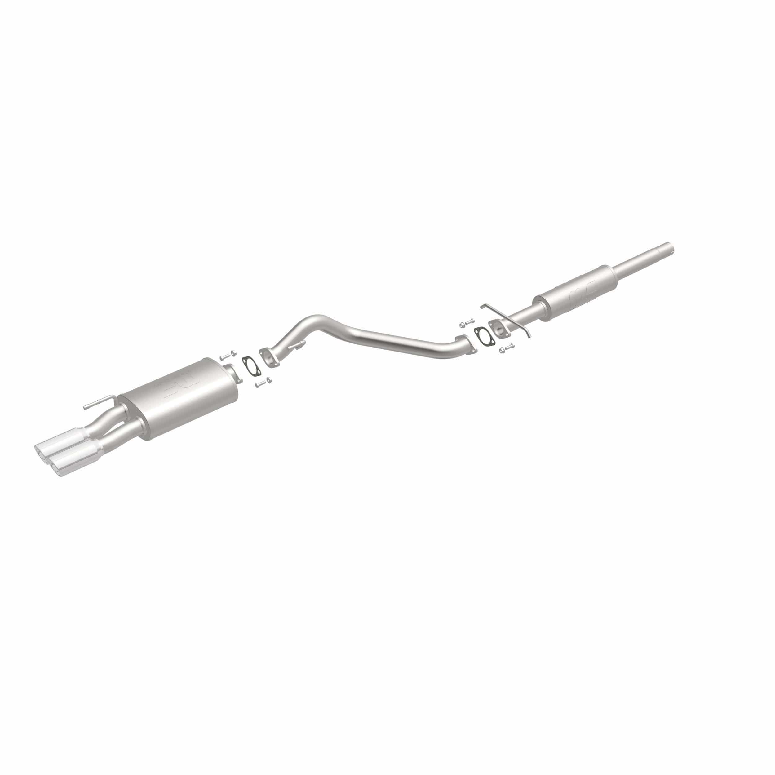 MagnaFlow Exhaust Products Exhaust MagnaFlow Exhaust Products 15670 - Touring Series Polished Cat-Back System