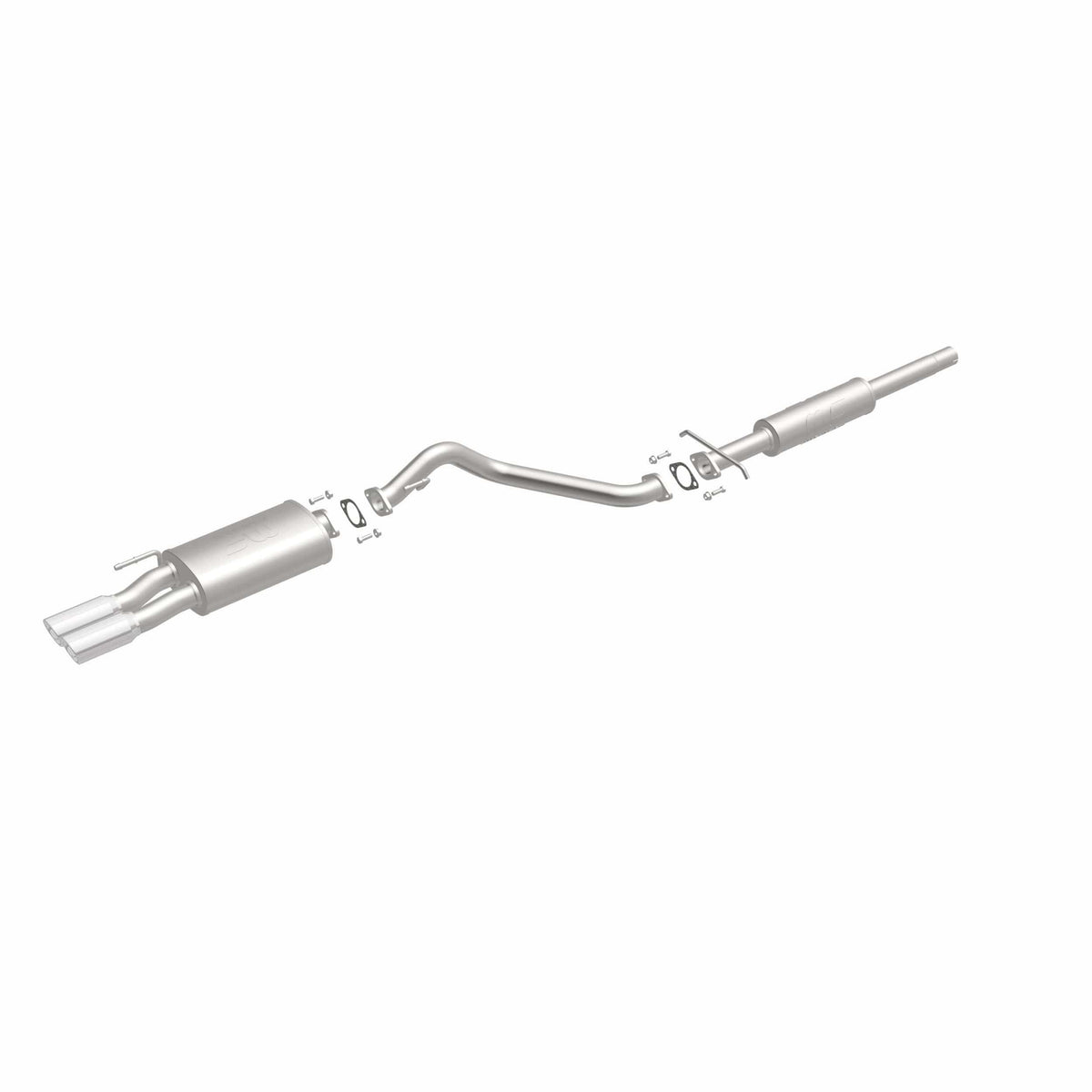 MagnaFlow Exhaust Products Exhaust MagnaFlow Exhaust Products 15670 - Touring Series Polished Cat-Back System