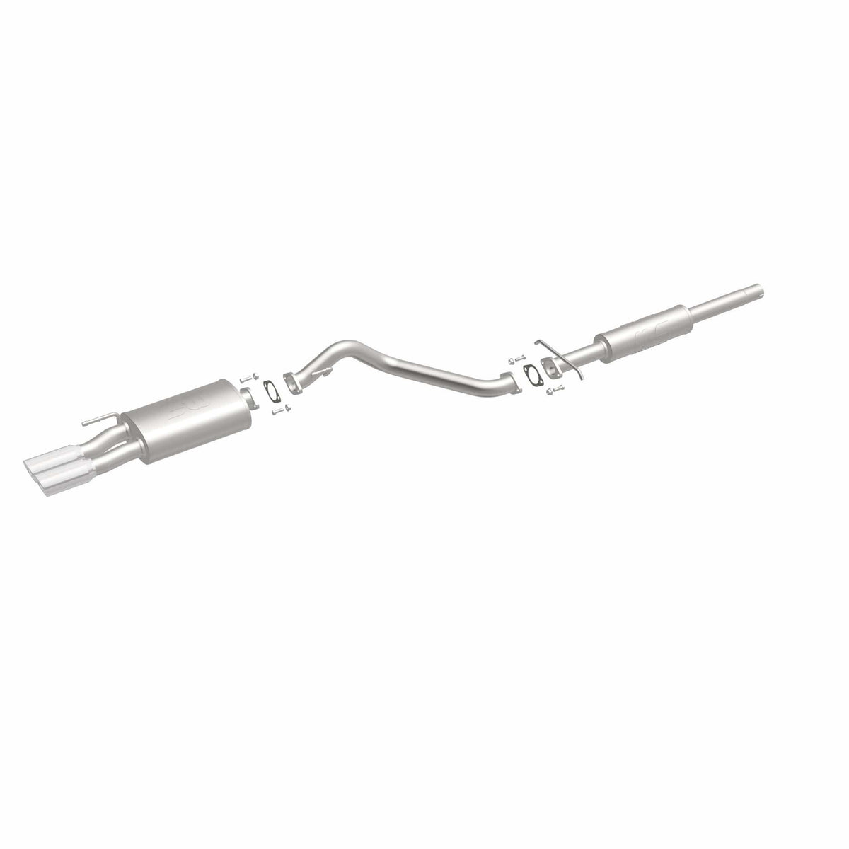 MagnaFlow Exhaust Products Exhaust MagnaFlow Exhaust Products 15670 - Touring Series Polished Cat-Back System