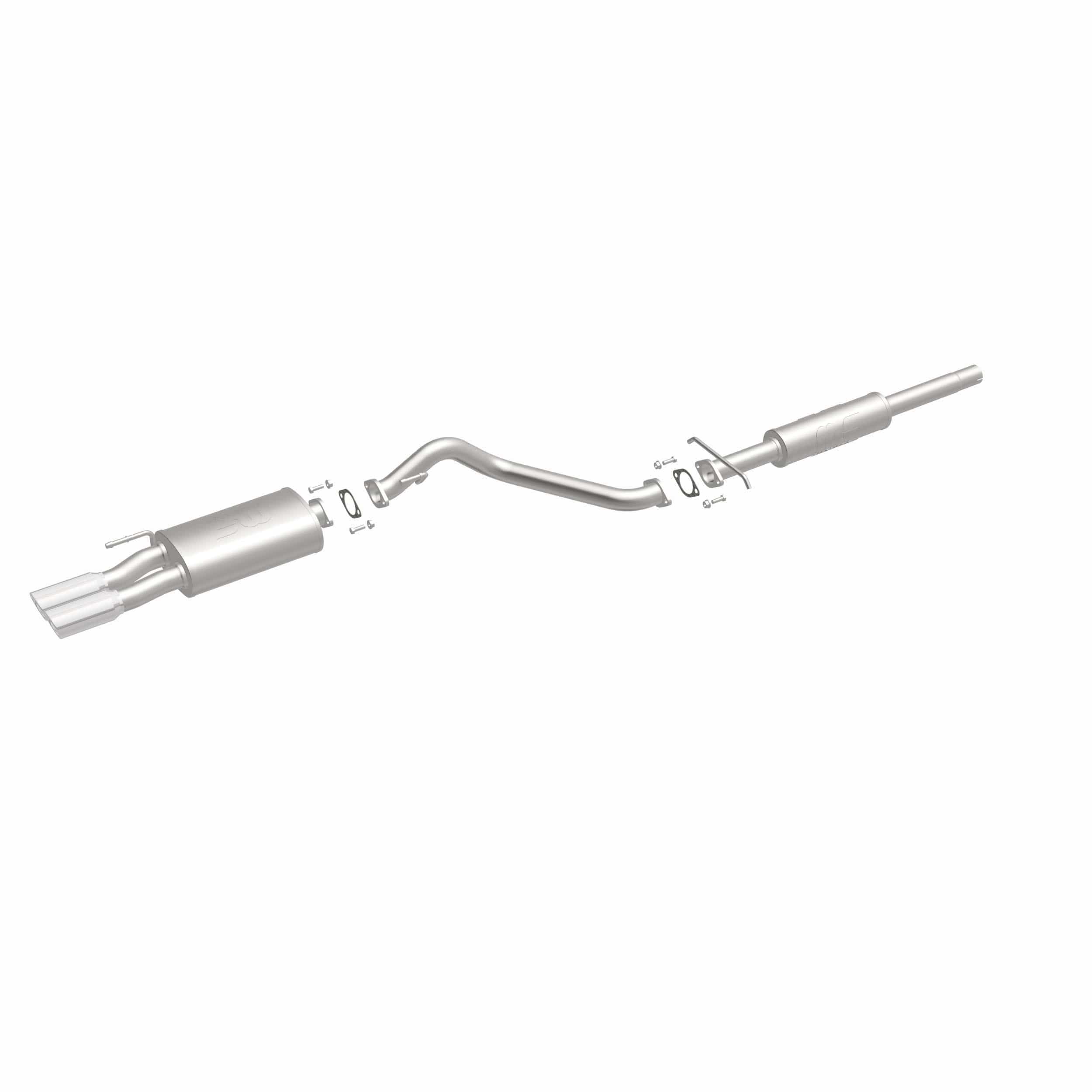 MagnaFlow Exhaust Products Exhaust MagnaFlow Exhaust Products 15670 - Touring Series Polished Cat-Back System