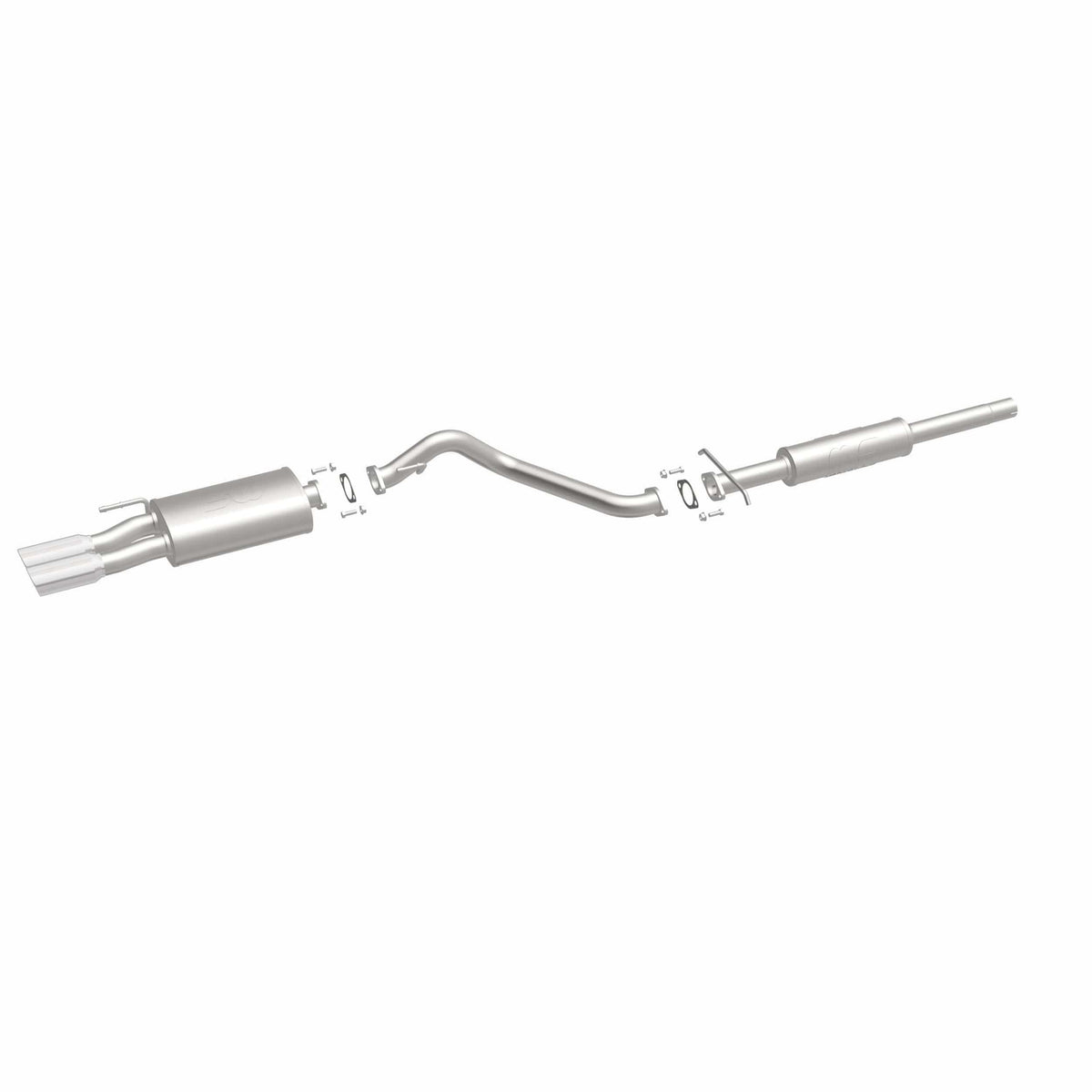 MagnaFlow Exhaust Products Exhaust MagnaFlow Exhaust Products 15670 - Touring Series Polished Cat-Back System