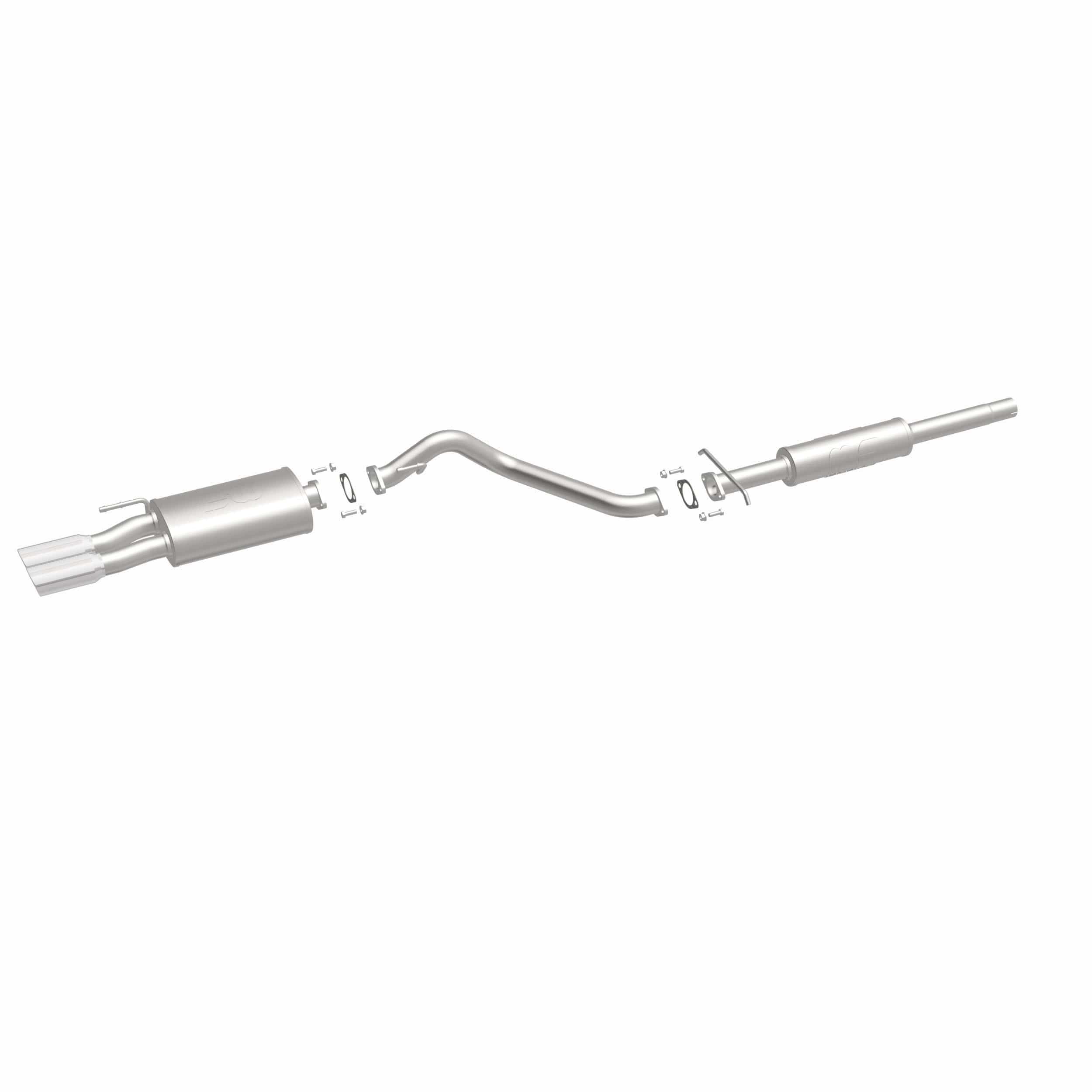 MagnaFlow Exhaust Products Exhaust MagnaFlow Exhaust Products 15670 - Touring Series Polished Cat-Back System