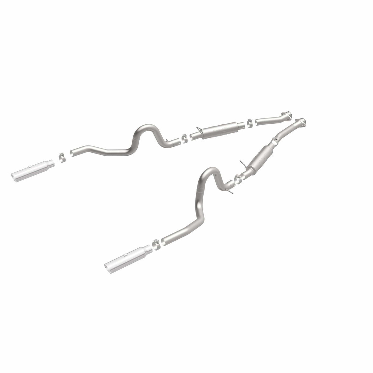 MagnaFlow Exhaust Products Exhaust MagnaFlow Exhaust Products 15673 - Competition Series Stainless 2.5 in Cat-Back