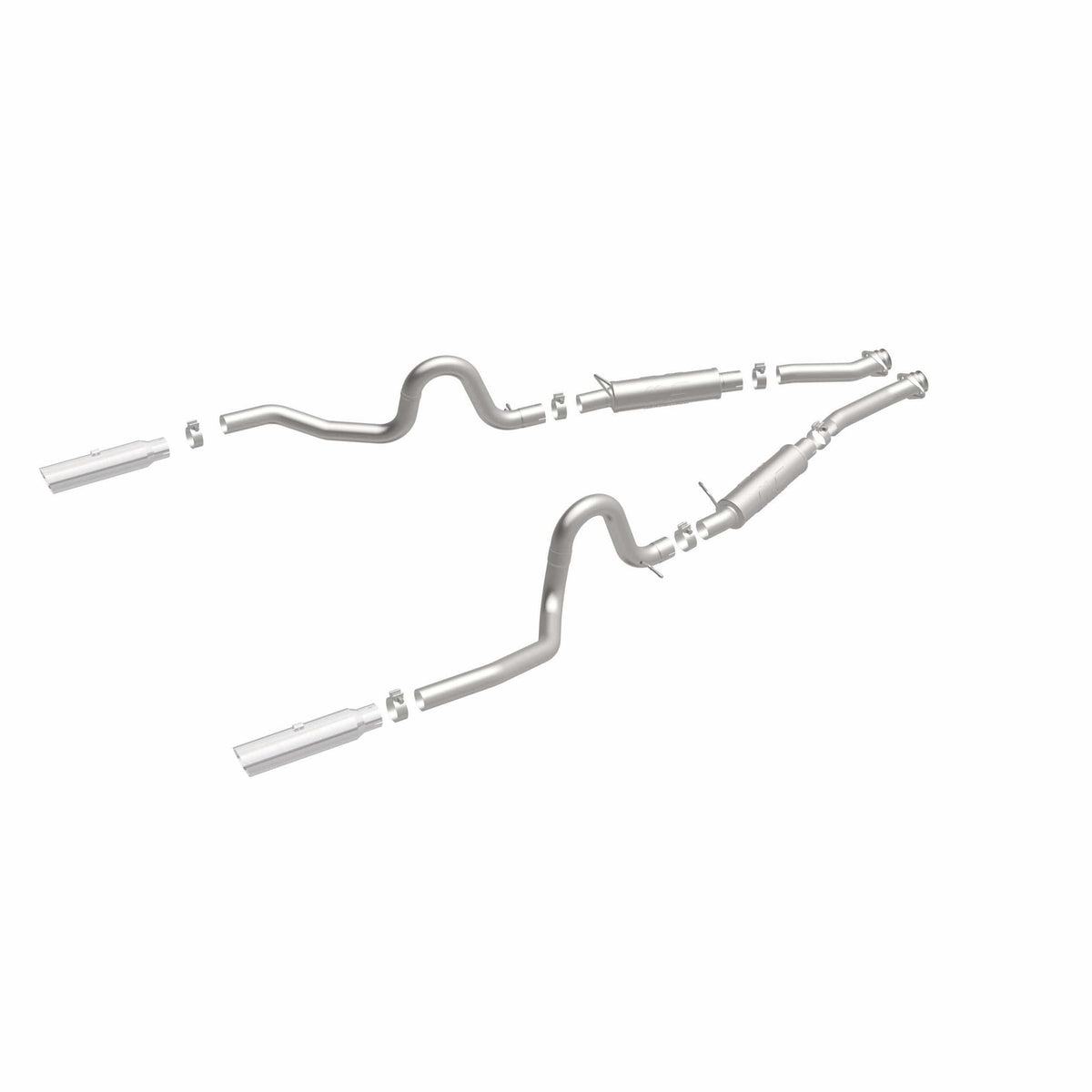 MagnaFlow Exhaust Products Exhaust MagnaFlow Exhaust Products 15673 - Competition Series Stainless 2.5 in Cat-Back
