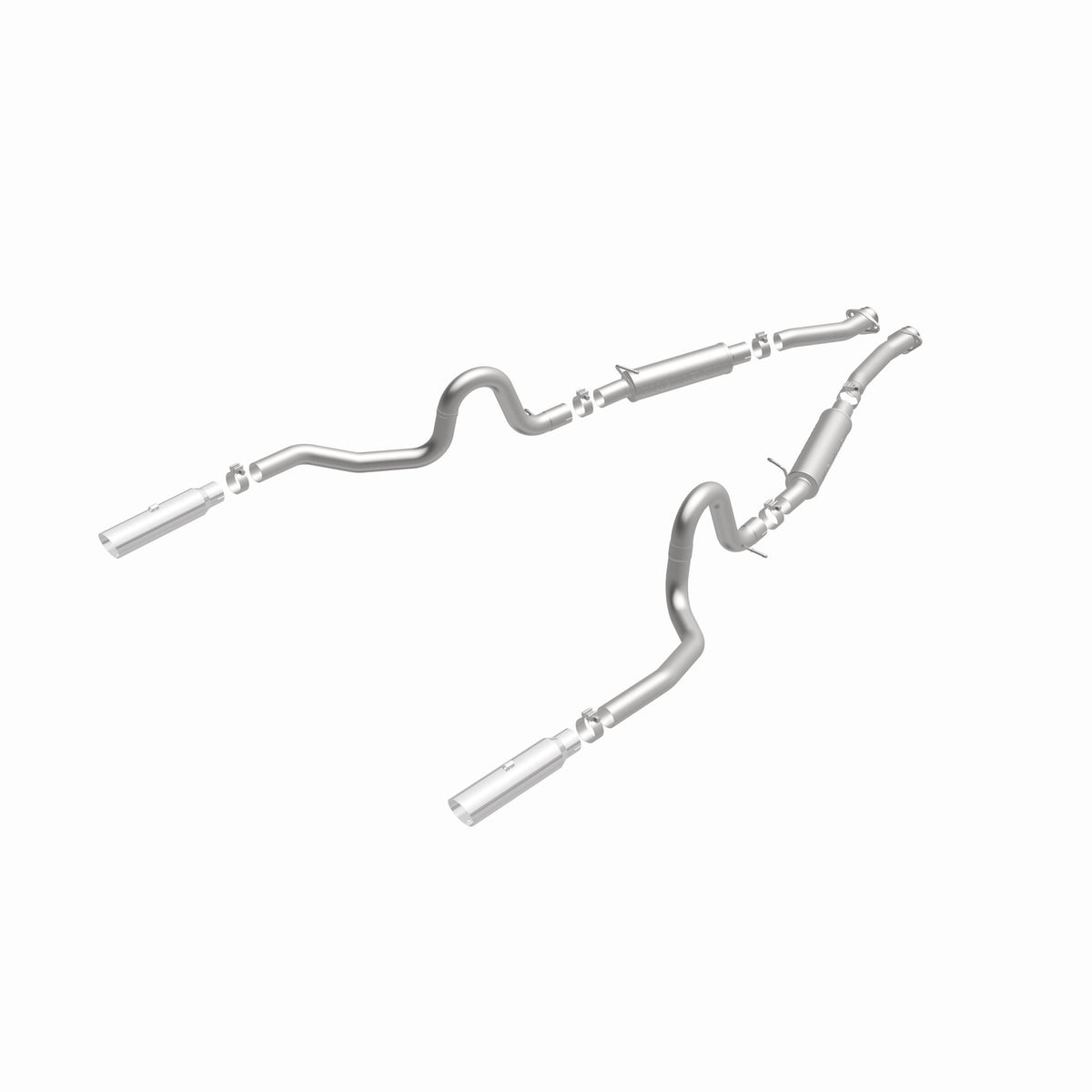 MagnaFlow Exhaust Products 15677 - Competition Series Stainless 2.5 in Cat-Back 2