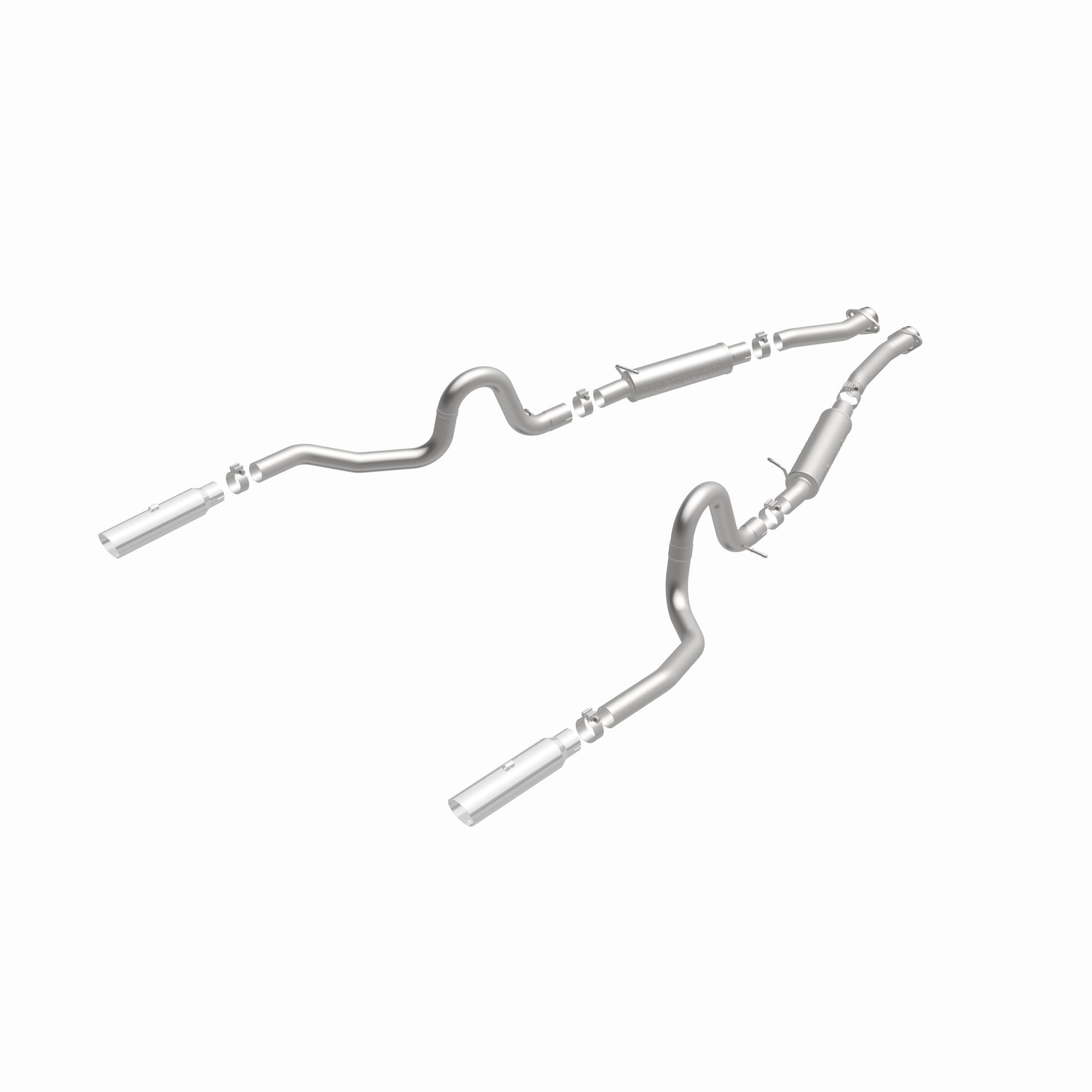 MagnaFlow Exhaust Products 15677 - Competition Series Stainless 2.5 in Cat-Back 2