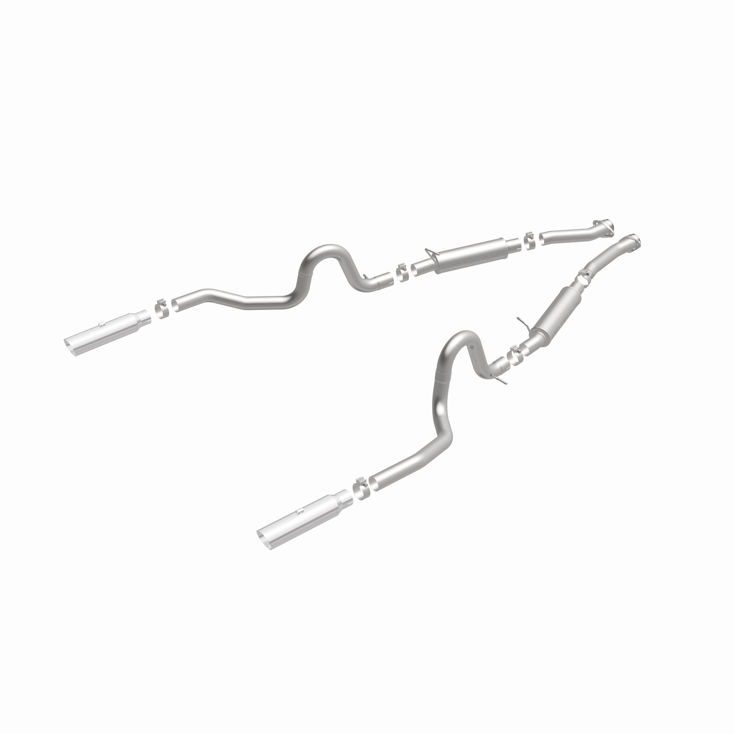 MagnaFlow Exhaust Products 15677 - Competition Series Stainless 2.5 in Cat-Back 4