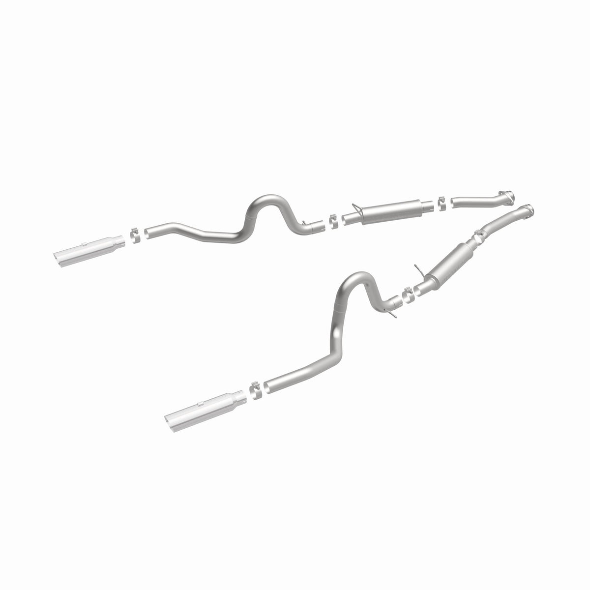 MagnaFlow Exhaust Products 15677 - Competition Series Stainless 2.5 in Cat-Back 5