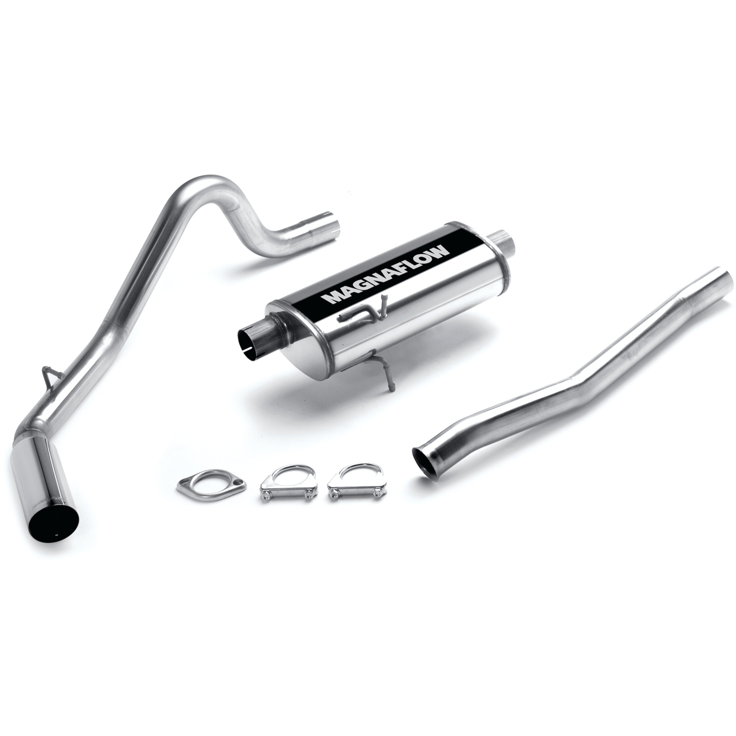 MagnaFlow Exhaust Products 15679 - Street Series Polished Cat-Back System 1