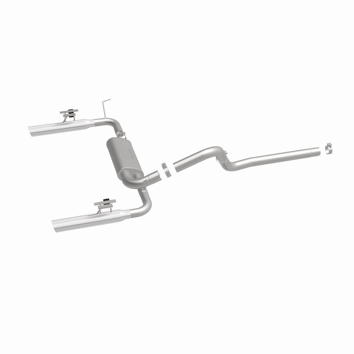 MagnaFlow Exhaust Products 15684 - Street Series Polished Cat-Back System 5