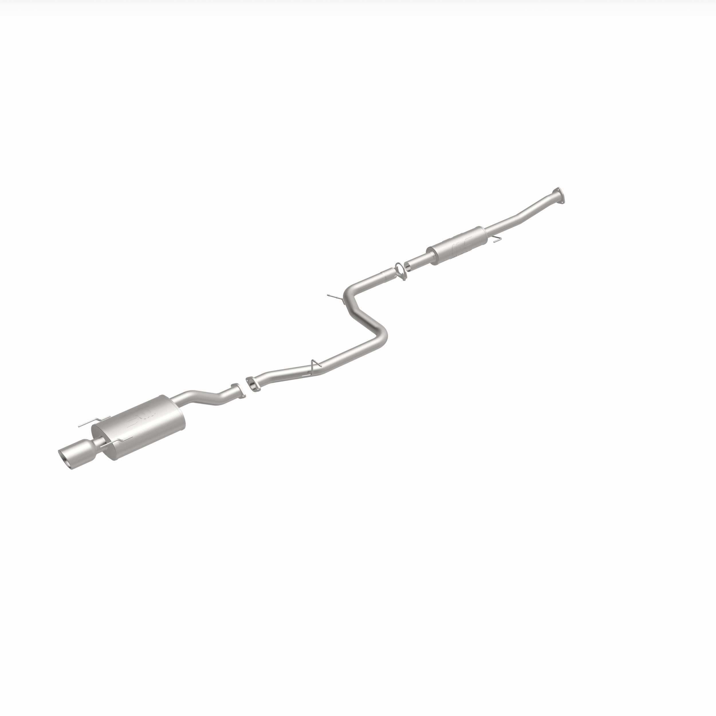 MagnaFlow Exhaust Products 15686 - Street Series Polished Cat-Back System 3