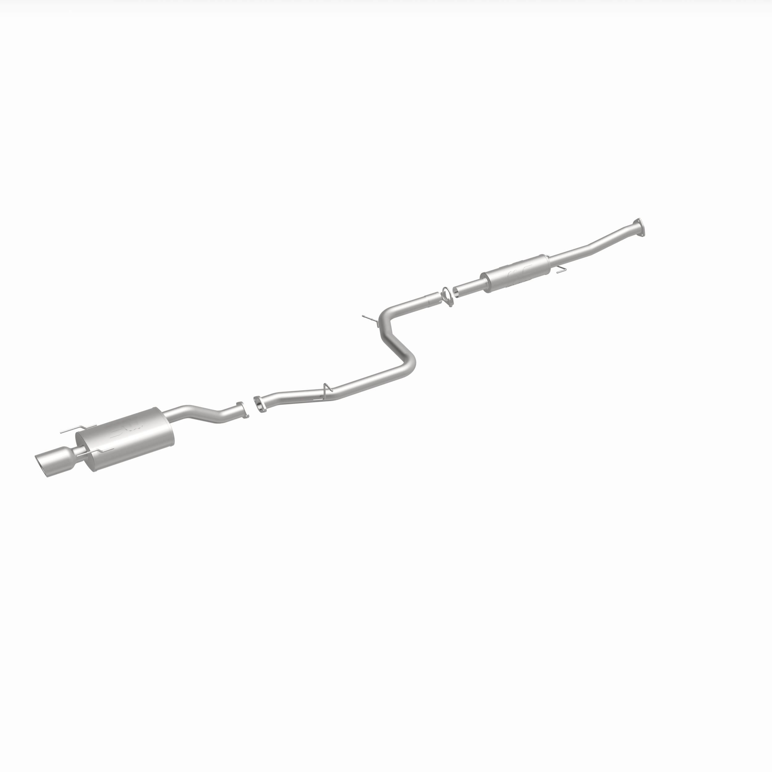 MagnaFlow Exhaust Products 15686 - Street Series Polished Cat-Back System 4