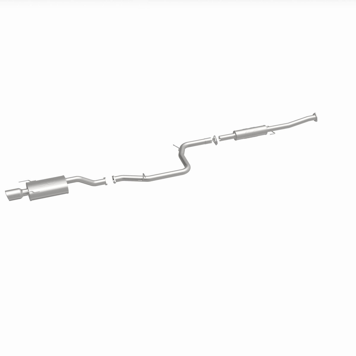 MagnaFlow Exhaust Products 15686 - Street Series Polished Cat-Back System 5