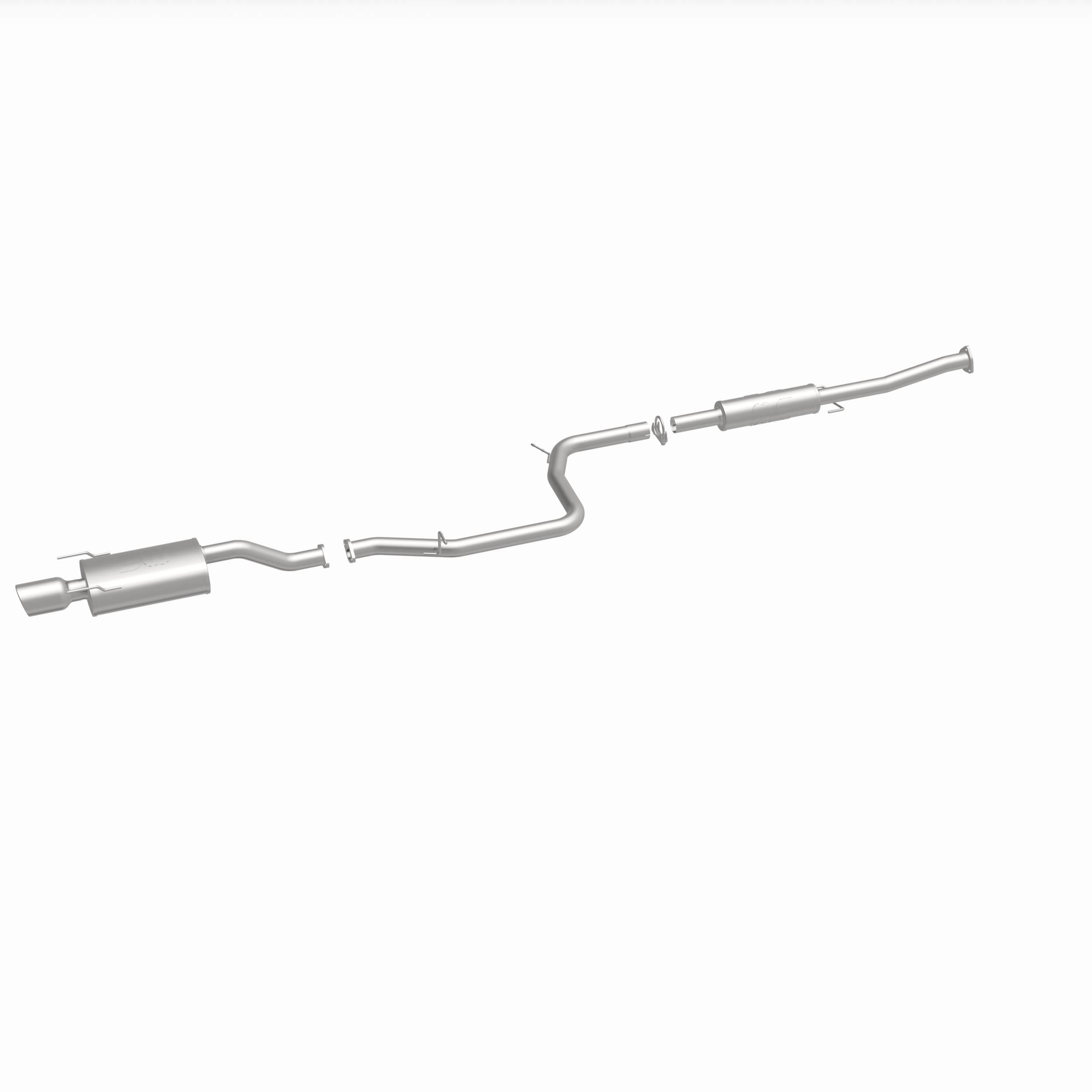 MagnaFlow Exhaust Products 15686 - Street Series Polished Cat-Back System 5
