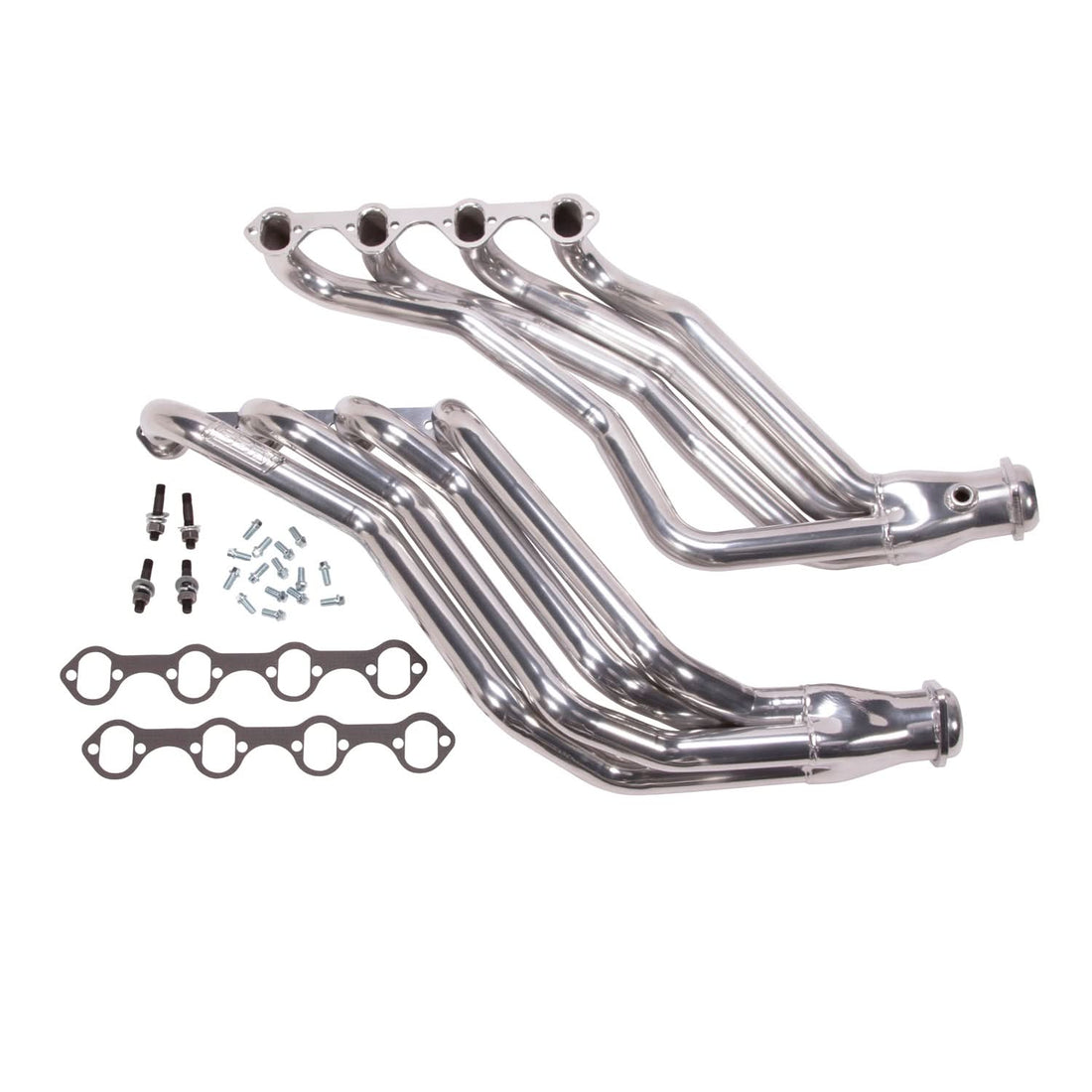 BBK Performance Parts 15690 - 1986-1993 MUSTANG 1-3/4 LONG TUBE 351W SWAP HEADERS (POLISHED SILVER CERAMIC) 1