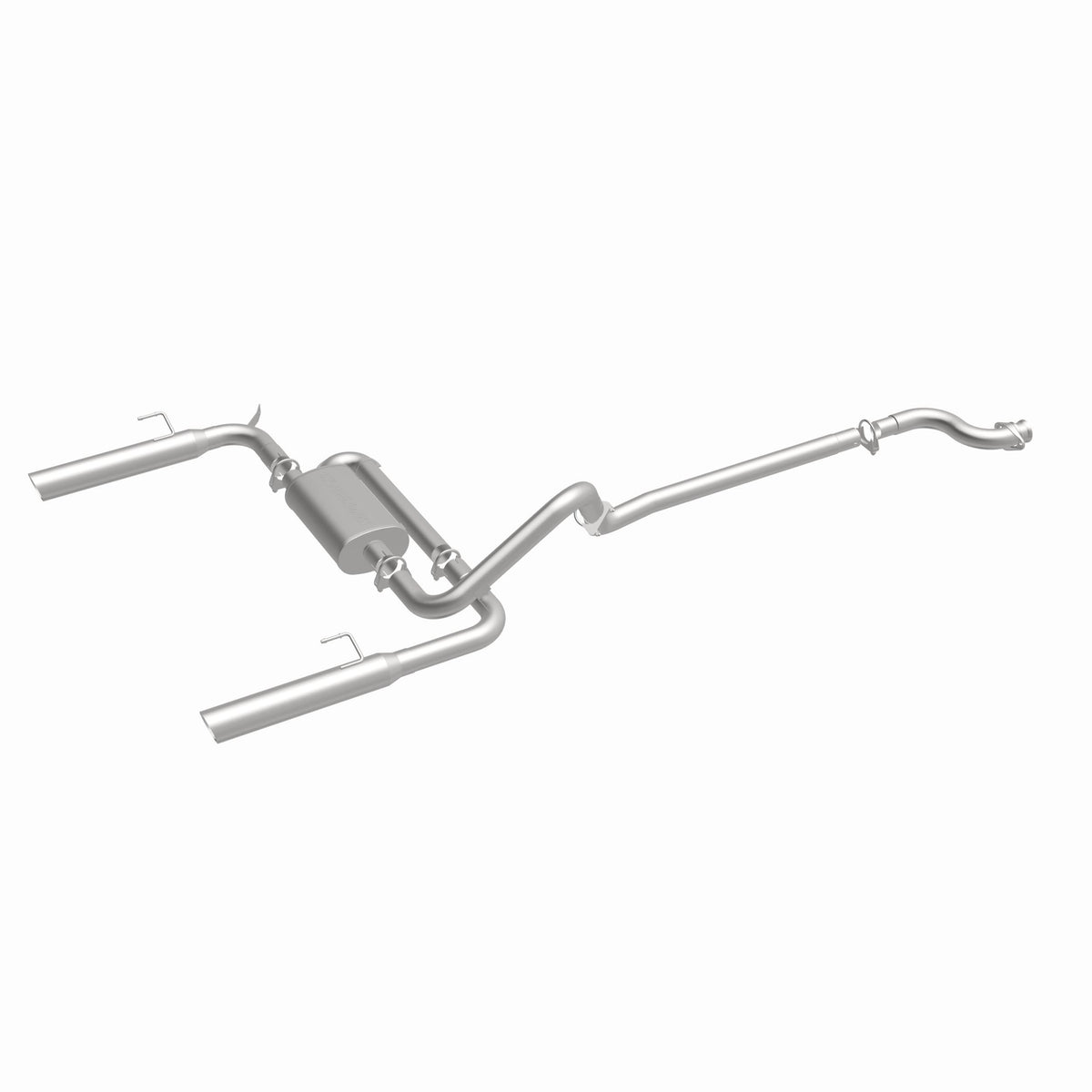 MagnaFlow Exhaust Products 15694 - Street Series Polished Cat-Back System 1