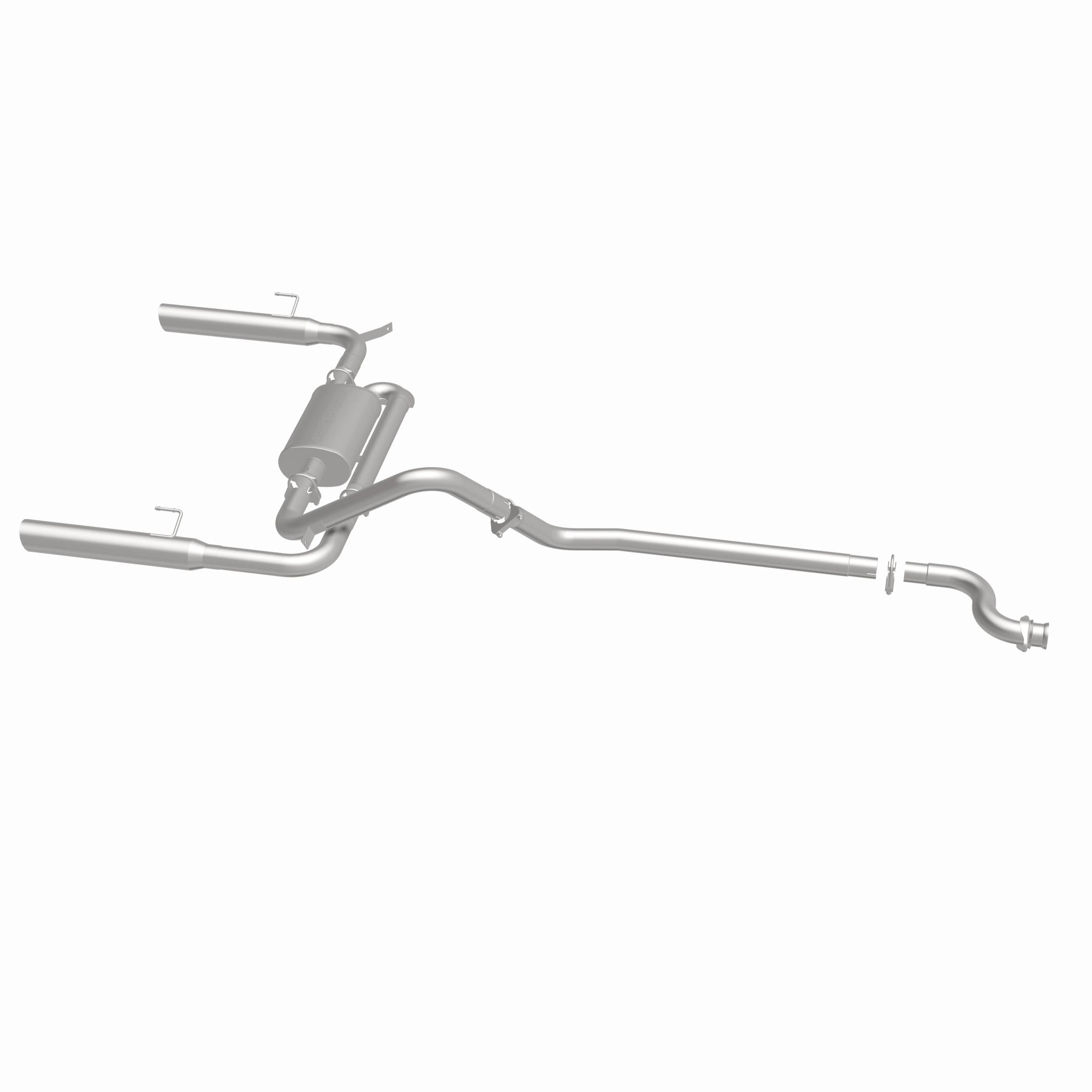 MagnaFlow Exhaust Products 15694 - Street Series Polished Cat-Back System 4