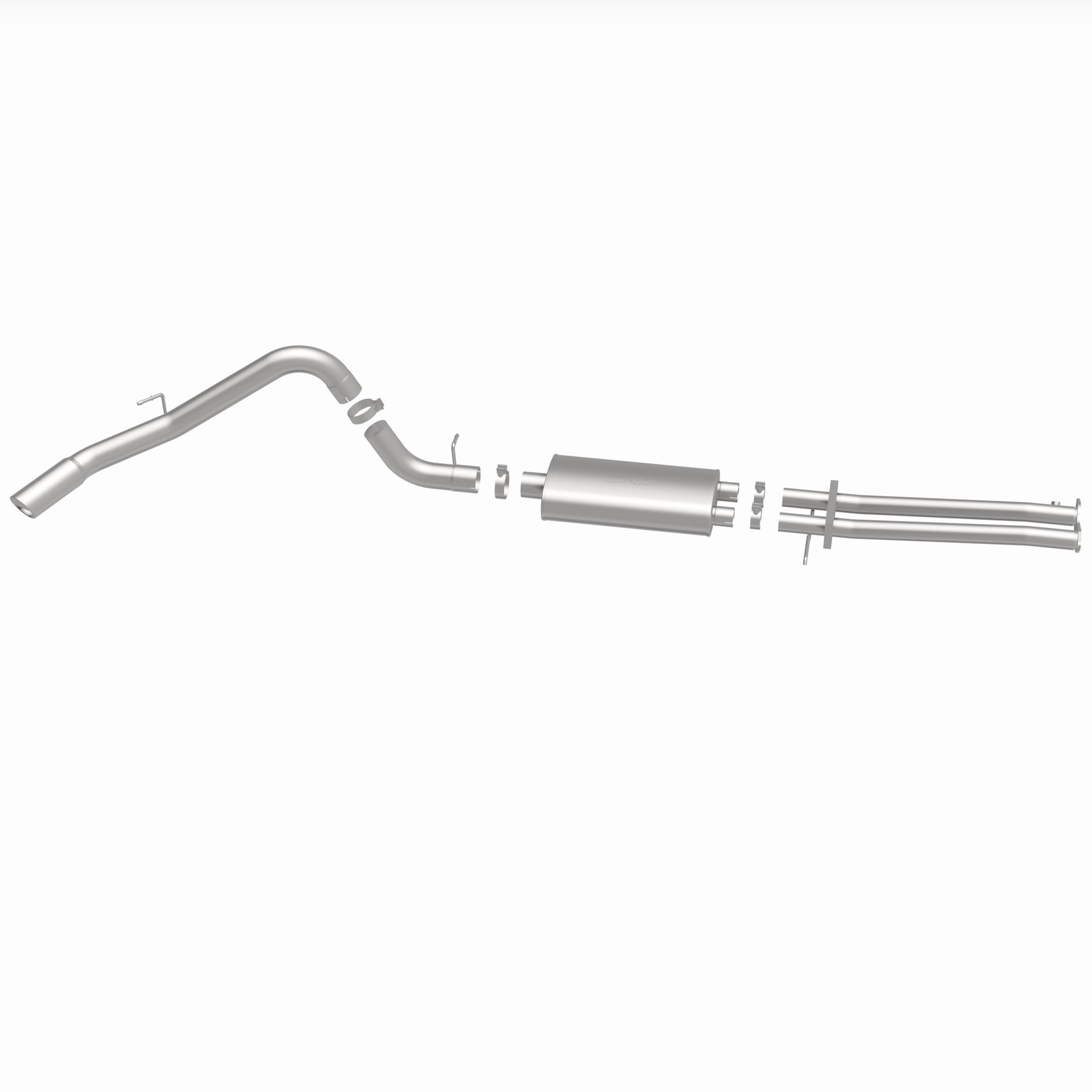 MagnaFlow Exhaust Products 15699 - Street Series Polished Cat-Back System 1
