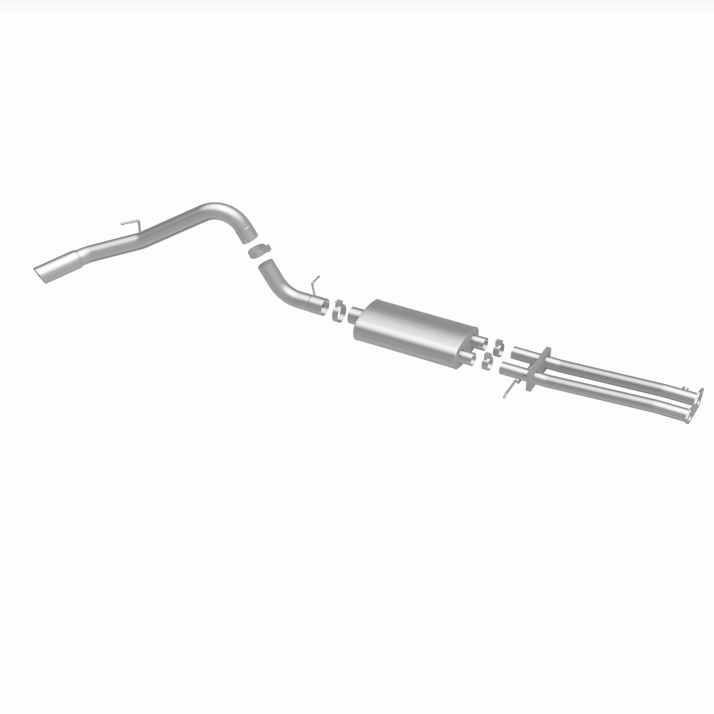MagnaFlow Exhaust Products 15699 - Street Series Polished Cat-Back System 2