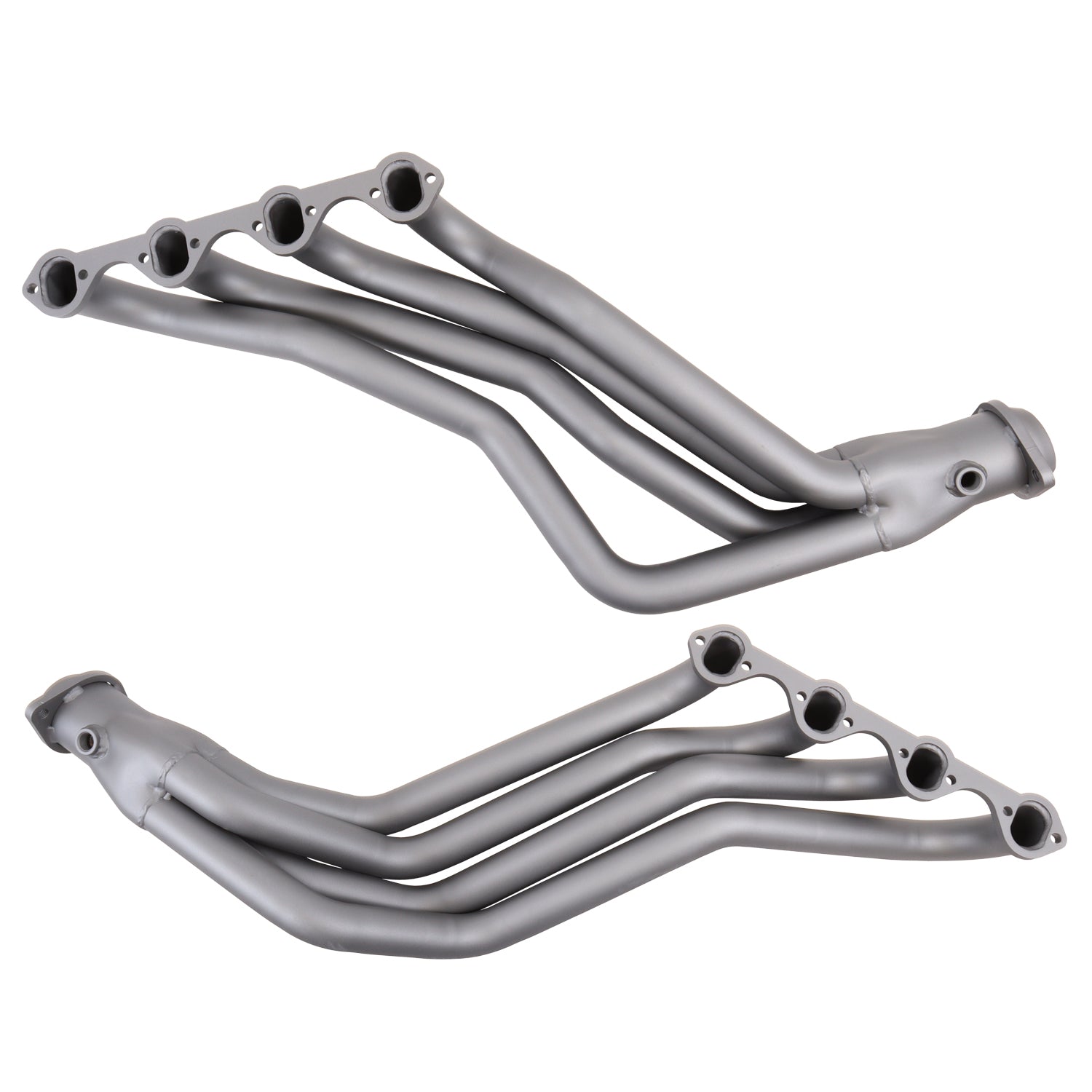 BBK Performance Parts 1569 - 1986-1993 MUSTANG 1-3/4 LONG TUBE 351W SWAP HEADERS (TITANIUM CERAMIC) 5