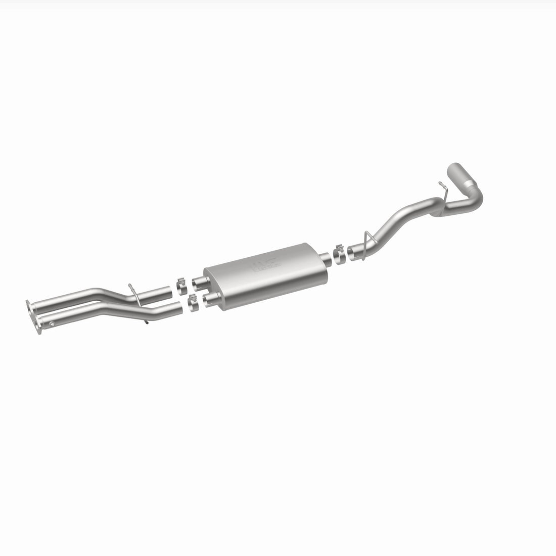 MagnaFlow Exhaust Products 15701 - Street Series Polished Cat-Back System