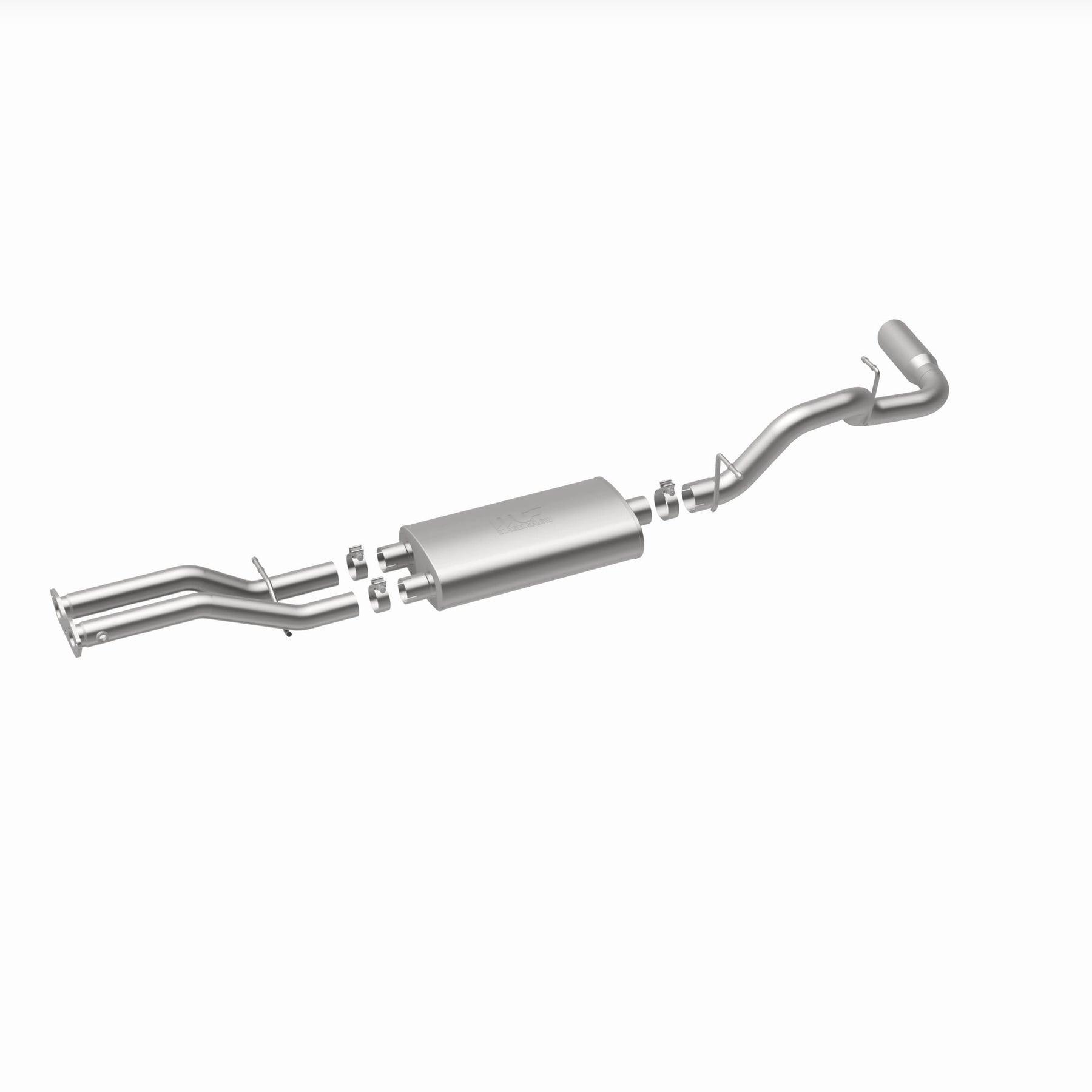 MagnaFlow Exhaust Products 15701 - Street Series Polished Cat-Back System