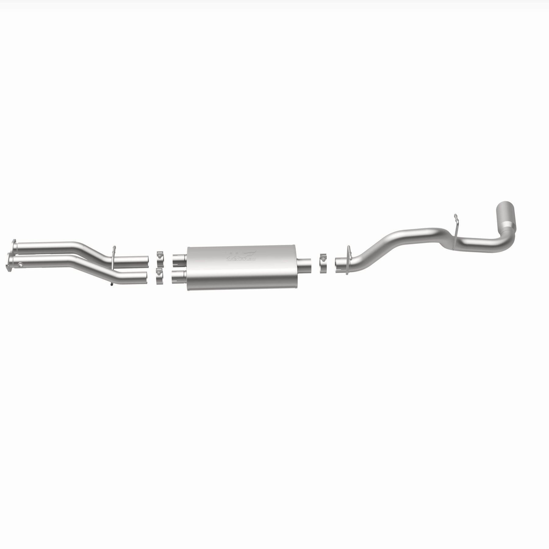 MagnaFlow Exhaust Products 15701 - Street Series Polished Cat-Back System