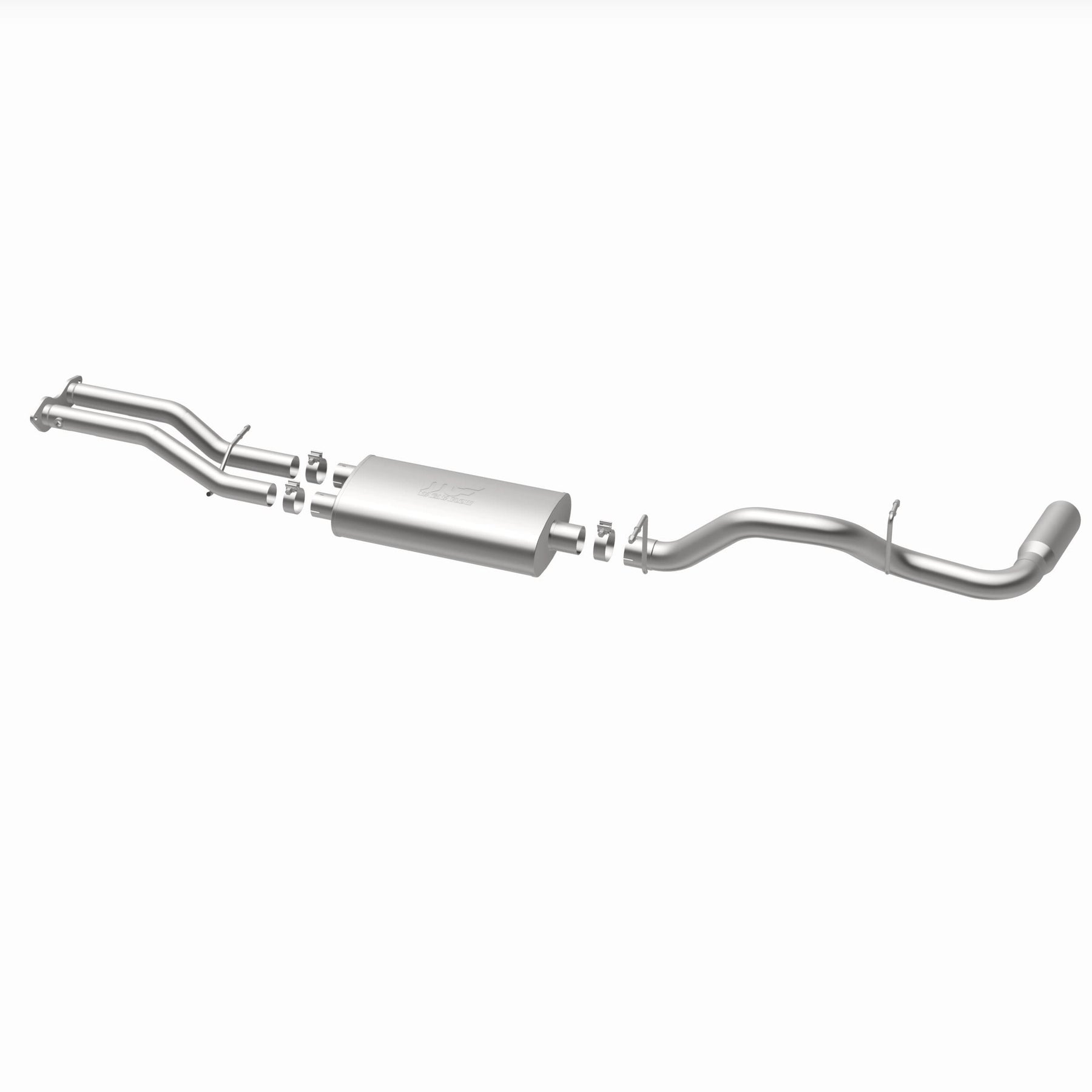 MagnaFlow Exhaust Products 15701 - Street Series Polished Cat-Back System