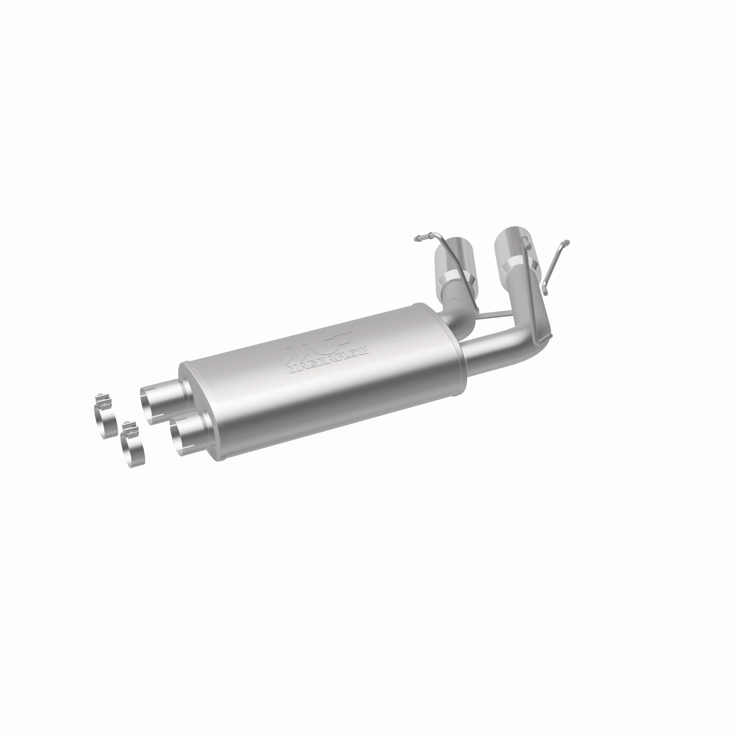 MagnaFlow Exhaust Products 15714 - Street Series Polished Cat-Back System 3