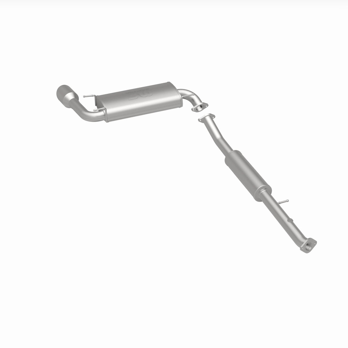 MagnaFlow Exhaust Products 15715 - Street Series Polished Cat-Back System 1