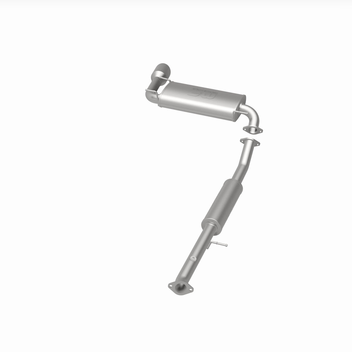MagnaFlow Exhaust Products 15715 - Street Series Polished Cat-Back System 3