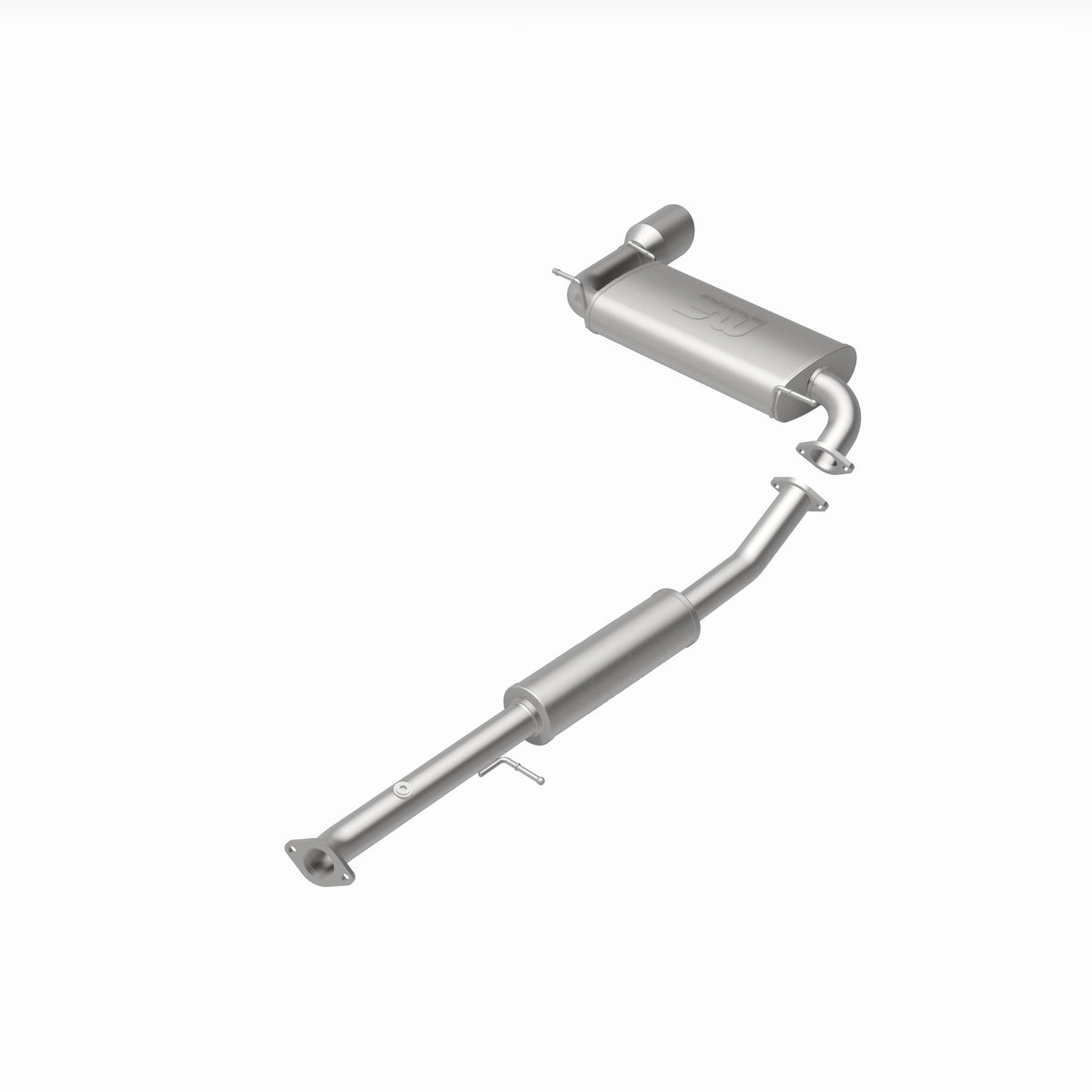 MagnaFlow Exhaust Products 15715 - Street Series Polished Cat-Back System 4