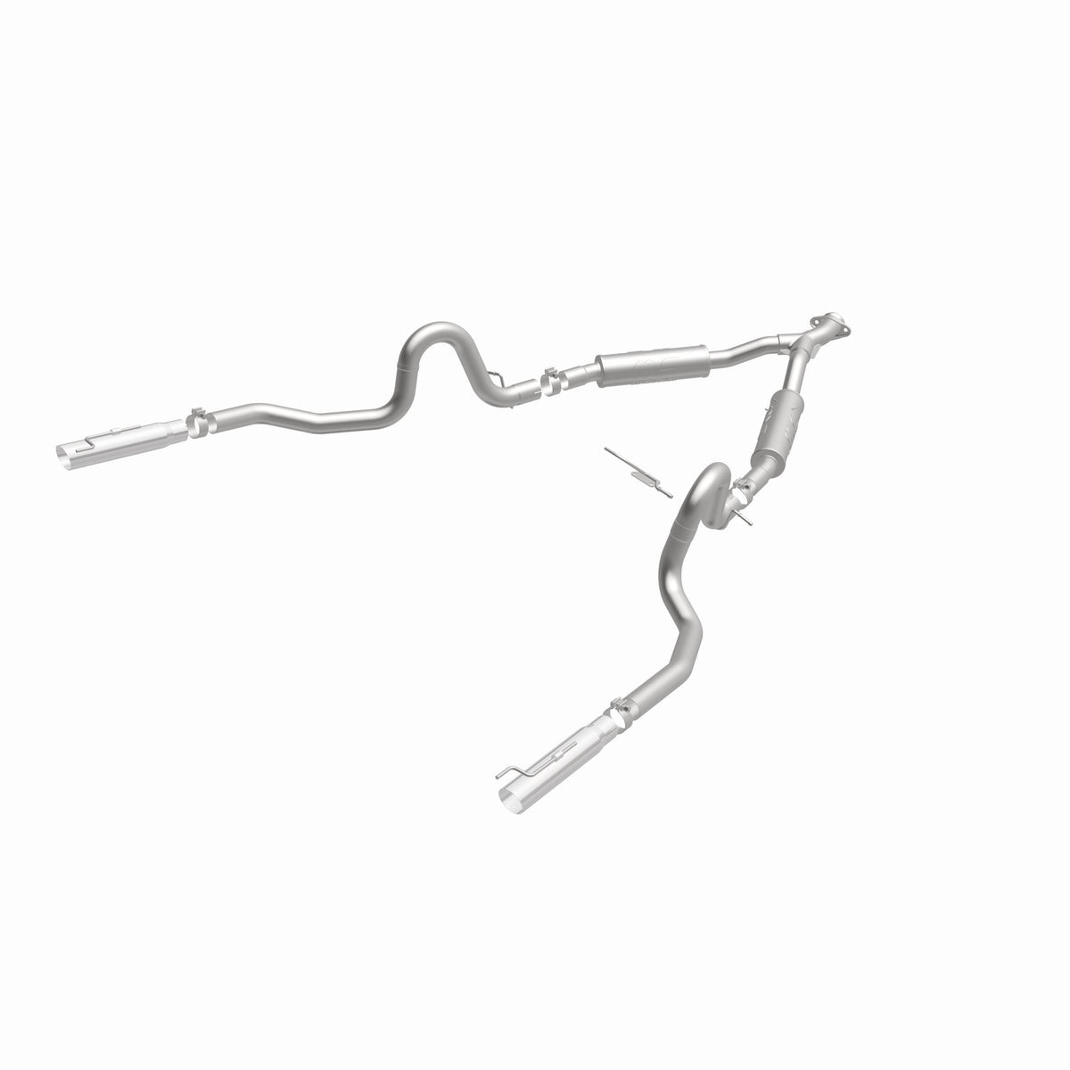 MagnaFlow Exhaust Products 15717 - Street Series Polished Cat-Back System 2