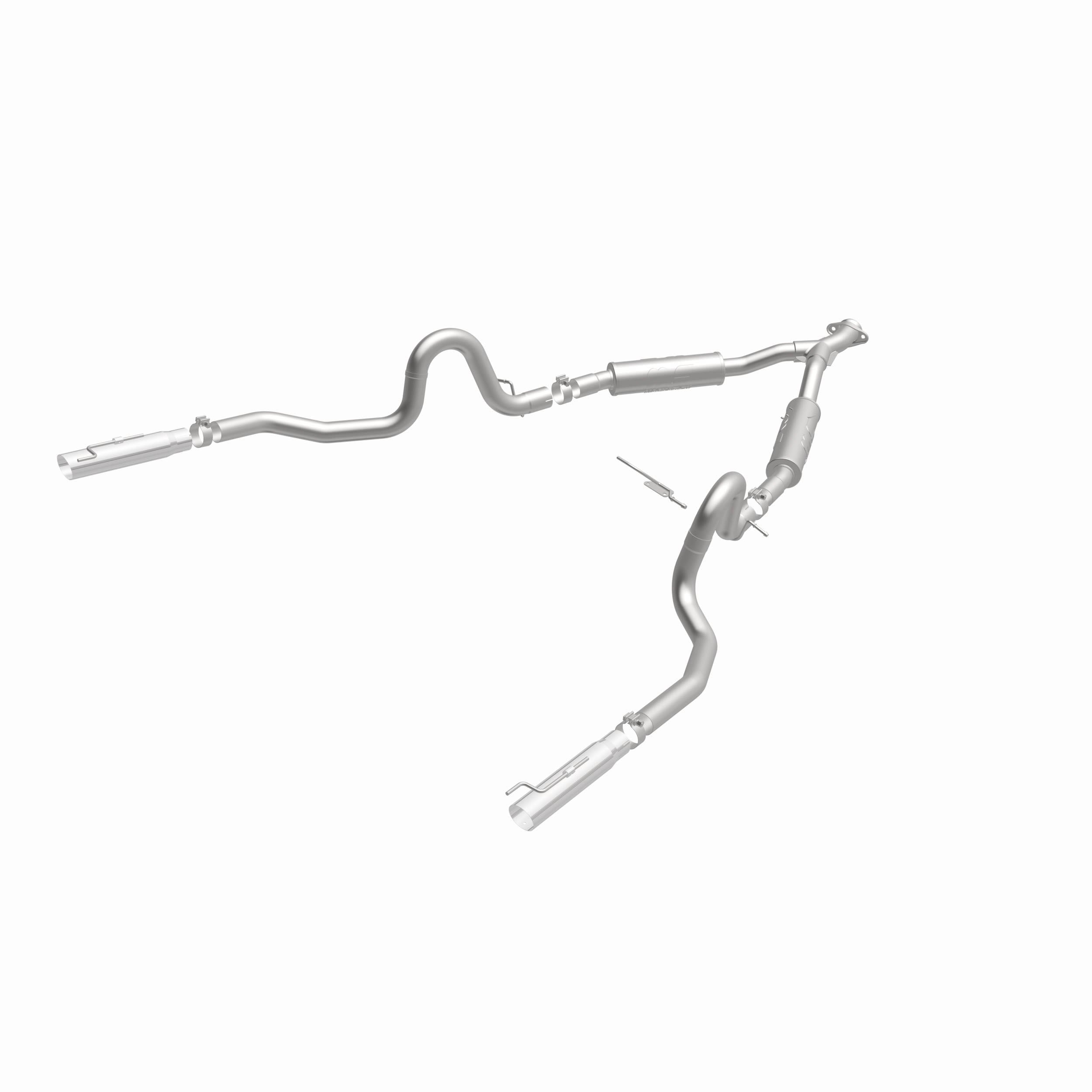 MagnaFlow Exhaust Products 15717 - Street Series Polished Cat-Back System 2