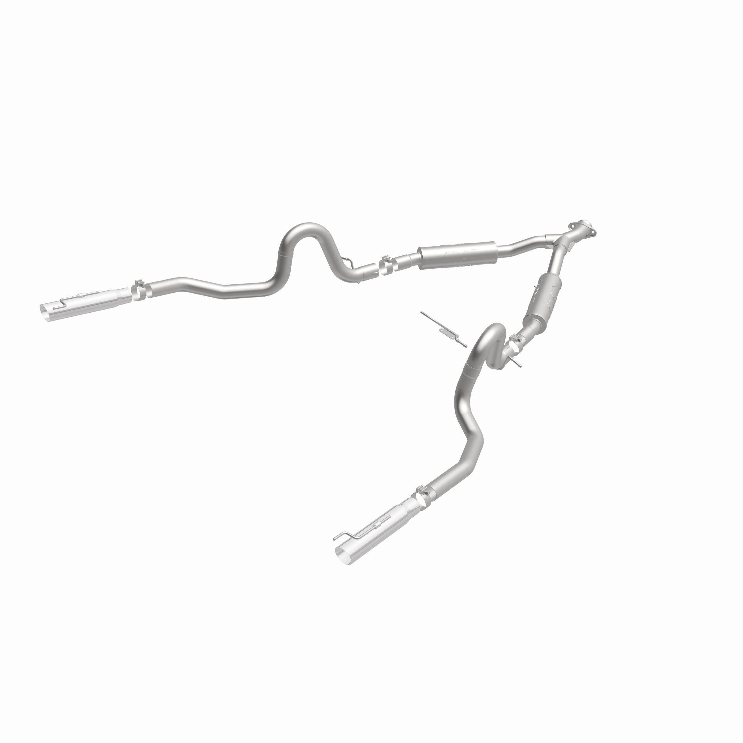 MagnaFlow Exhaust Products 15717 - Street Series Polished Cat-Back System 3