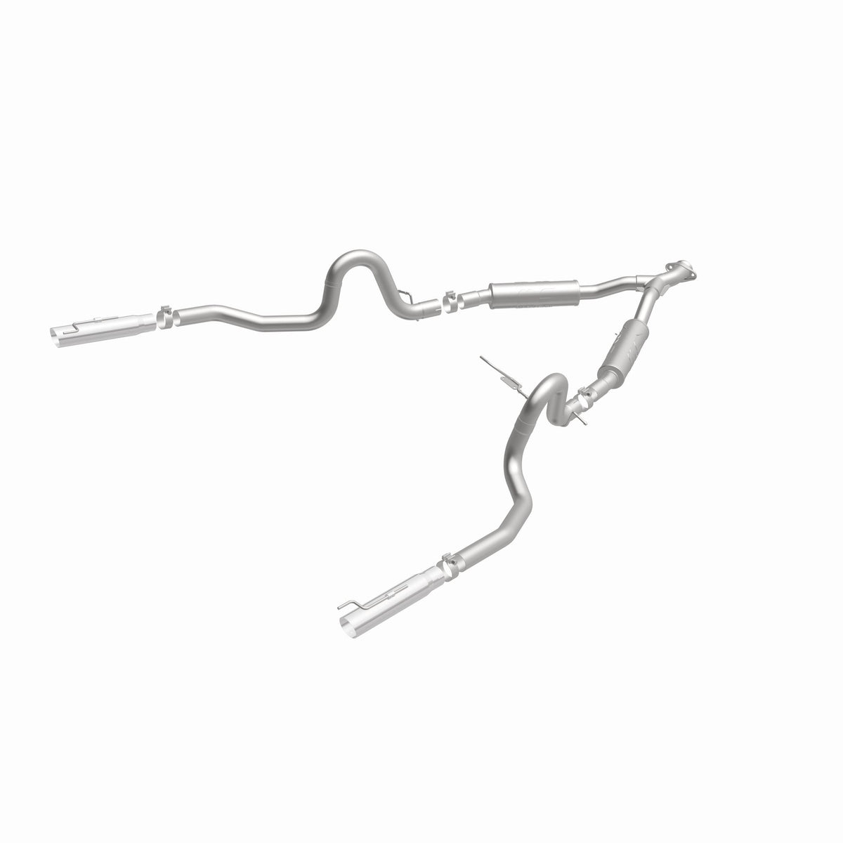 MagnaFlow Exhaust Products 15717 - Street Series Polished Cat-Back System 4