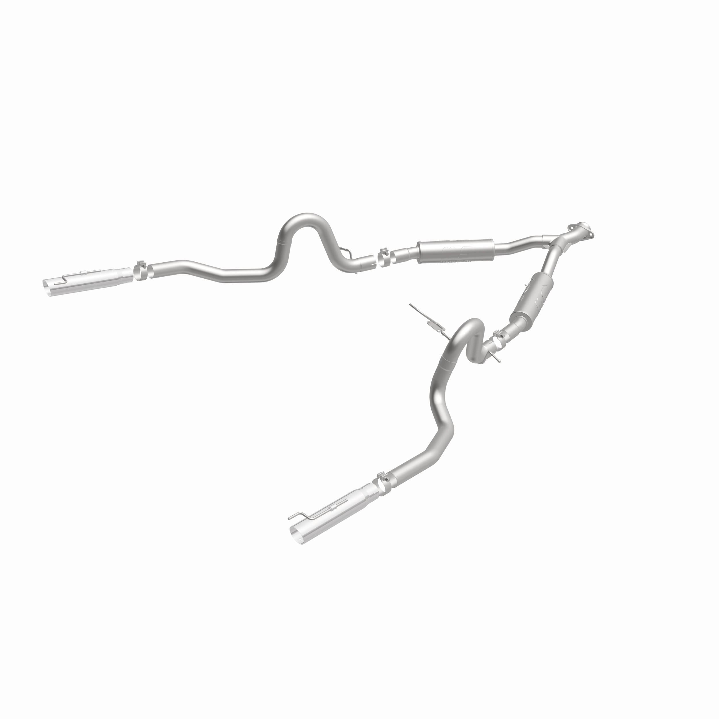 MagnaFlow Exhaust Products 15717 - Street Series Polished Cat-Back System 4