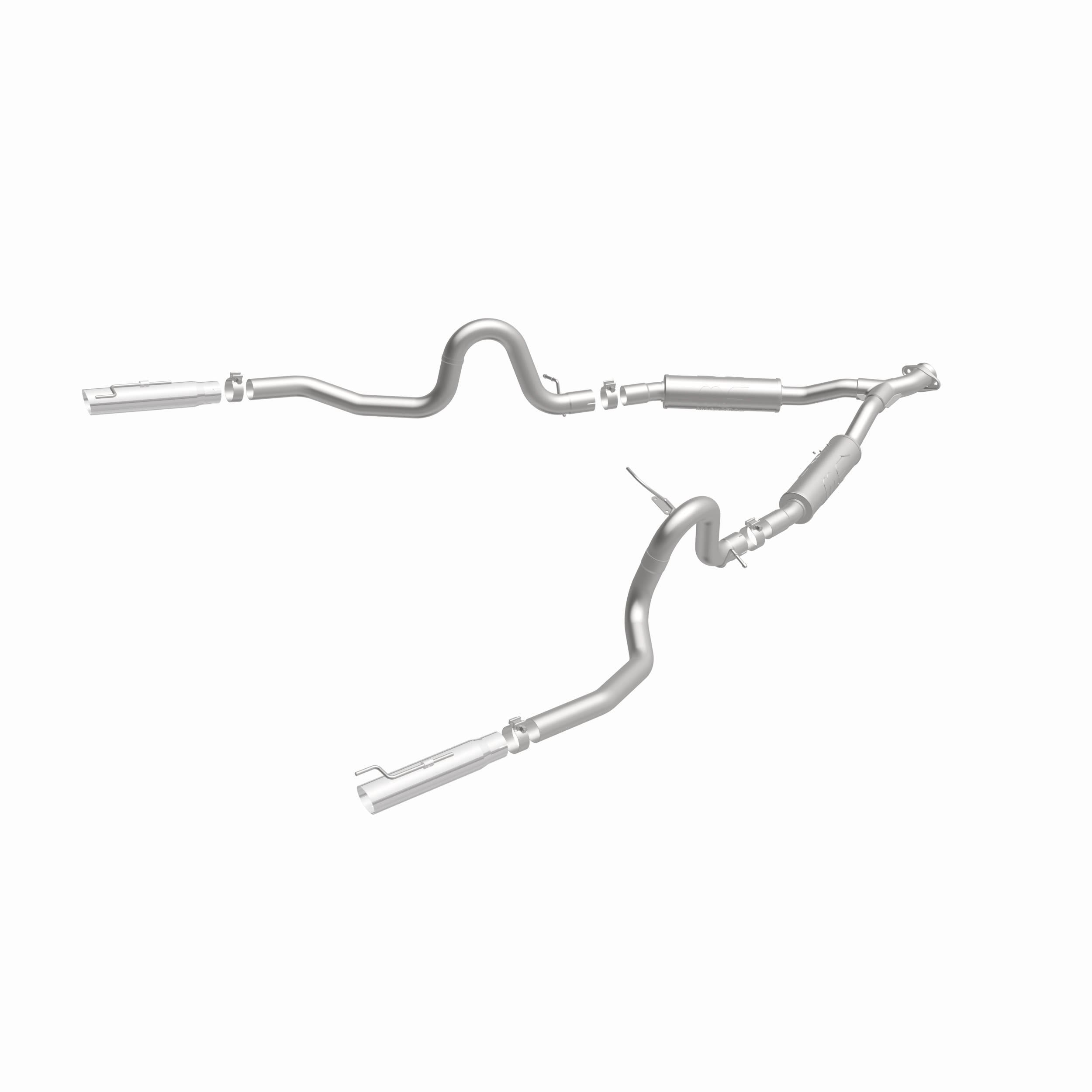MagnaFlow Exhaust Products 15717 - Street Series Polished Cat-Back System 5