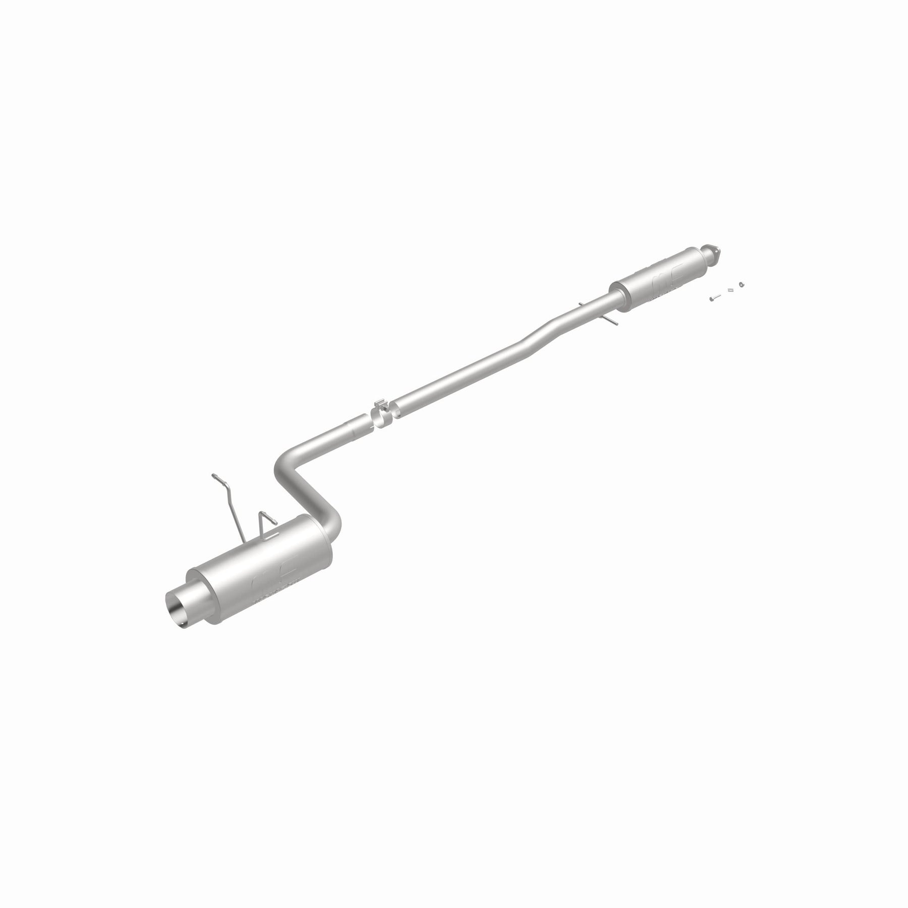 MagnaFlow Exhaust Products 15741 - Touring Series Polished Cat-Back System
