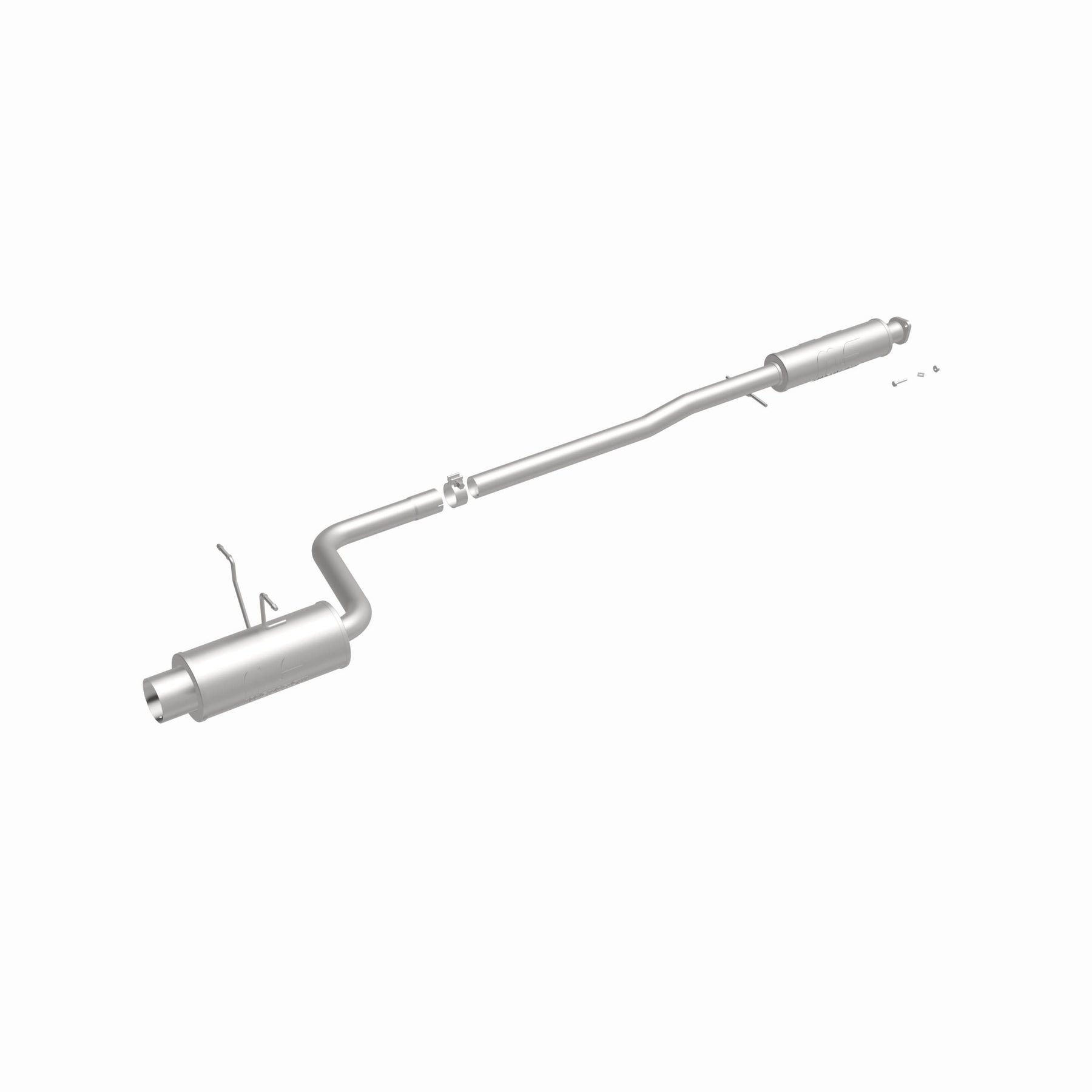 MagnaFlow Exhaust Products 15741 - Touring Series Polished Cat-Back System